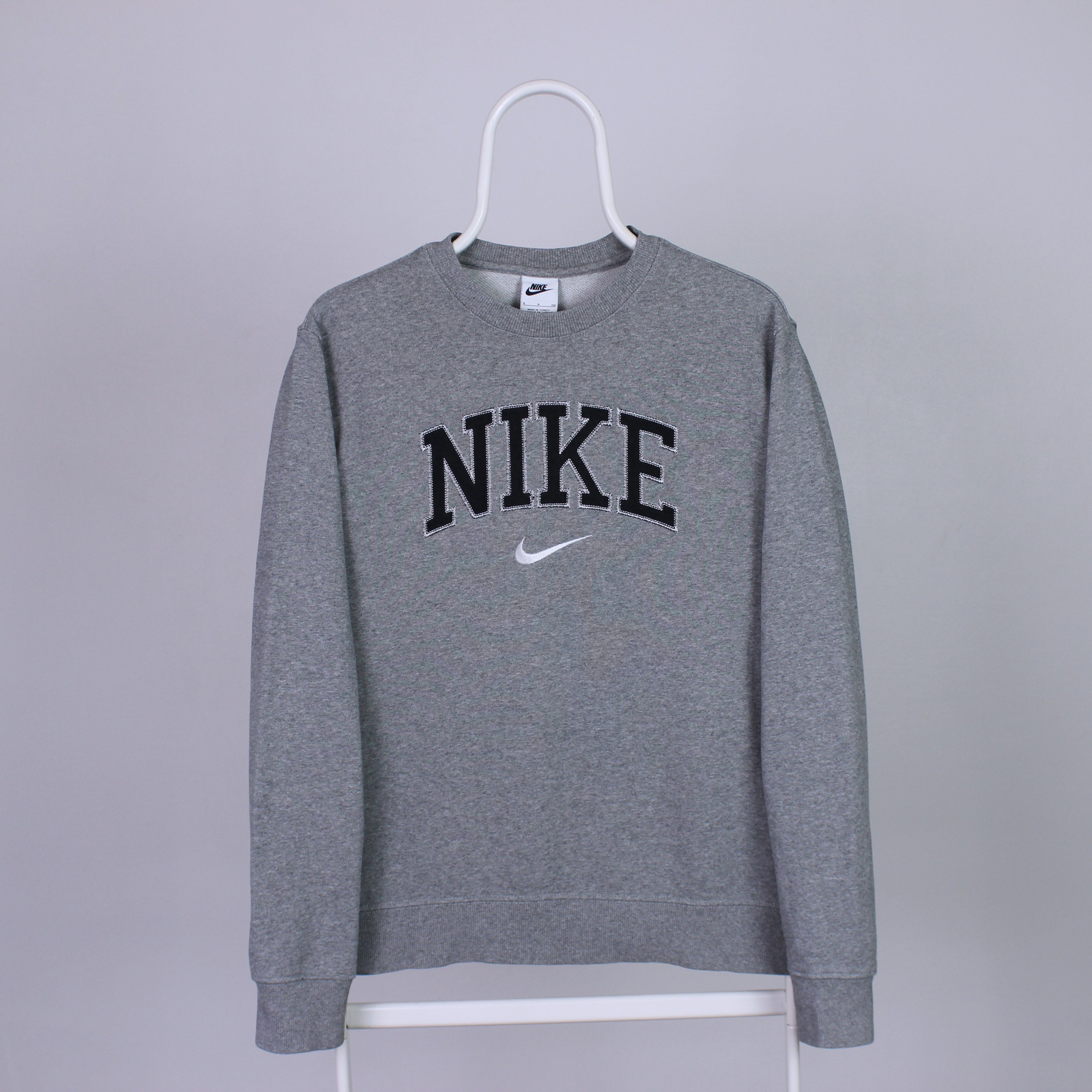 Nike Nike sweatshirt centr logo S cotton gray Size US S / EU 44-46 / 1 - 6 Thumbnail