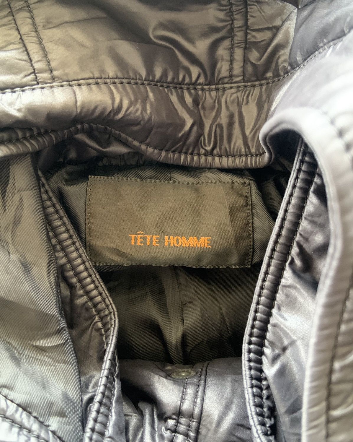 Issey Miyake Issey Miyake Tete Homme Puffer Parkas Jacket Size US XL / EU 56 / 4 - 5 Thumbnail