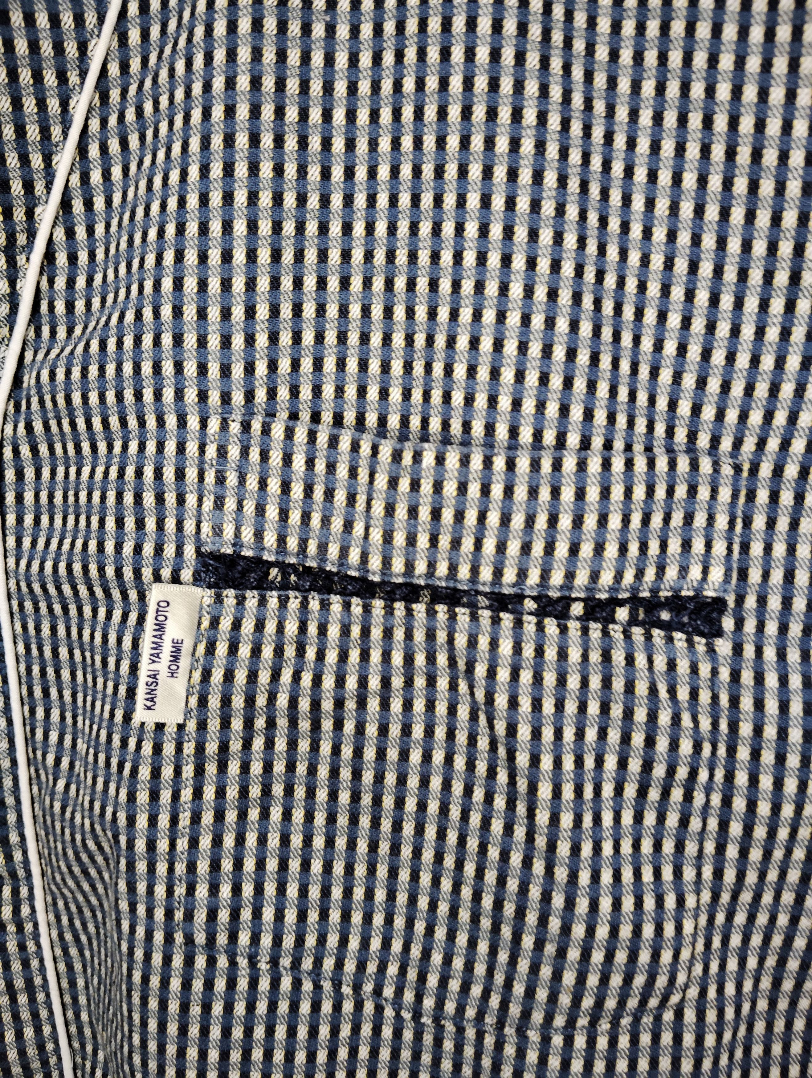 Japanese Brand Vintage Kansai Yamamoto Homme Size US L / EU 52-54 / 3 - 3 Thumbnail
