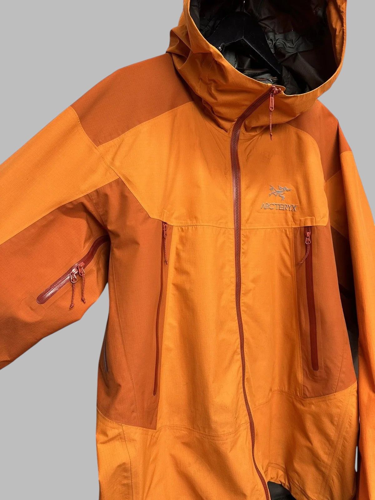 Goretex Arcteryx Jacket Orange Vintage Gore-tex Shell Outdoor Size US XL / EU 56 / 4 - 6 Thumbnail
