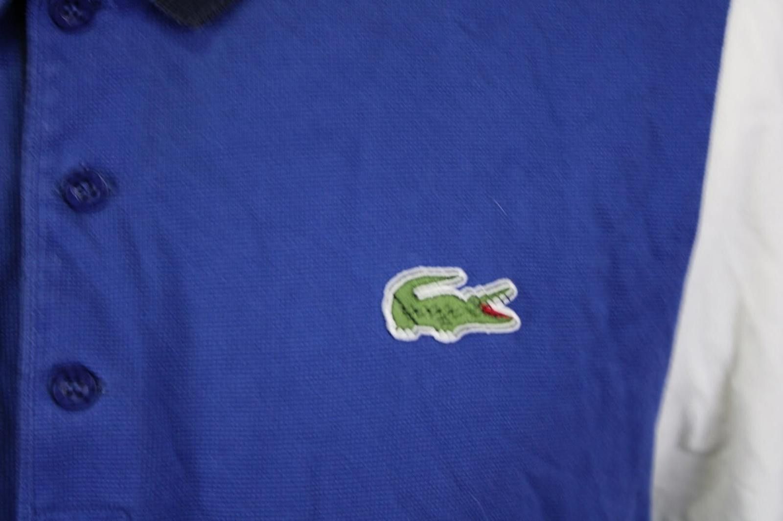 Lacoste Lacoste Andy Roddick Blue Colorblock Polo Shirt Size 8 / 3XL Size US XXL / EU 58 / 5 - 3 Thumbnail