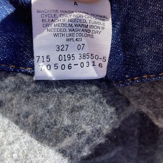 Levi's Vintage Clothing Vintage Levis Trucker Jacket Size US XXL / EU 58 / 5 - 6 Thumbnail