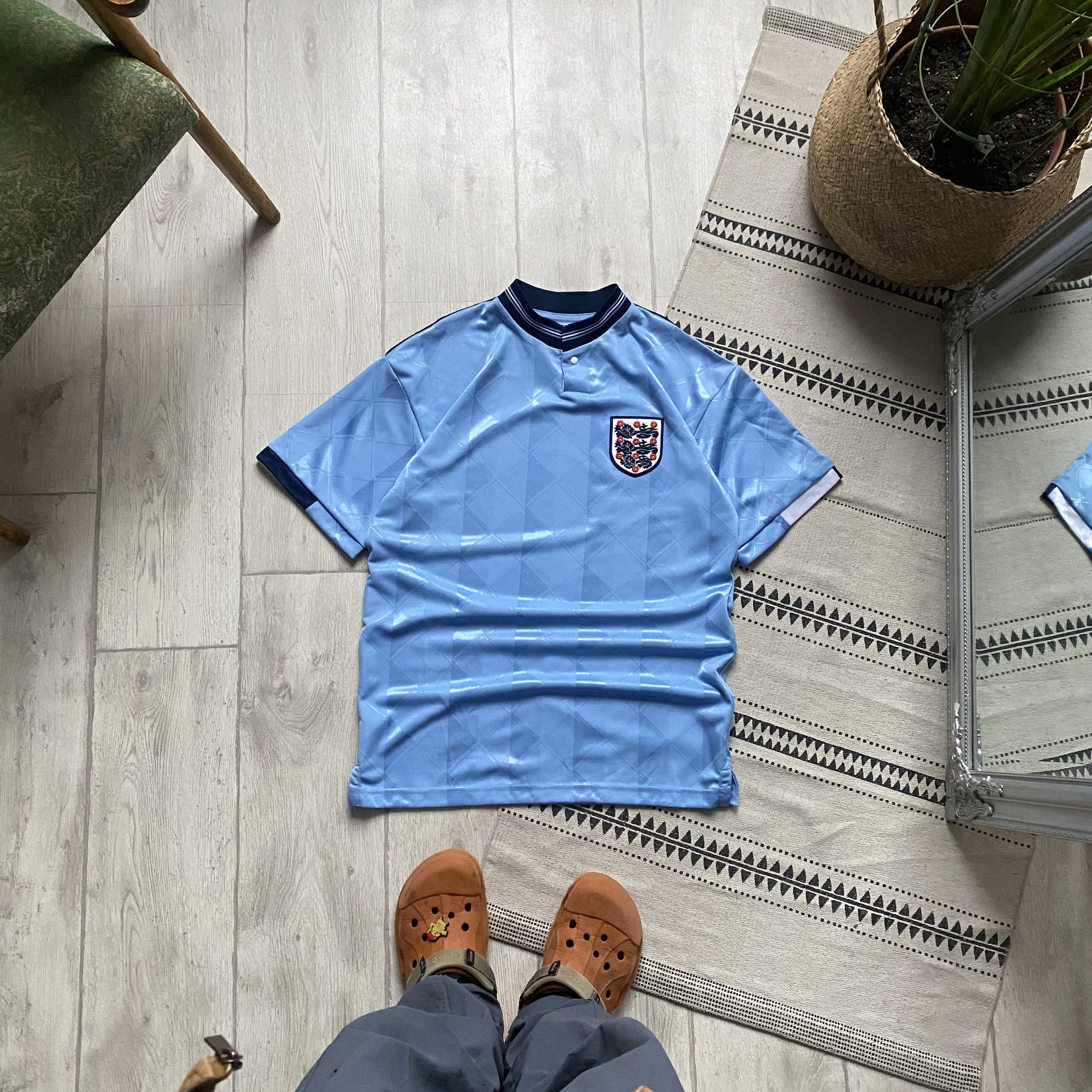 Umbro ⚽️ Vintage Retro England Soccer jersey Score Draw Blockore Size US M / EU 48-50 / 2 - 1 Thumbnail