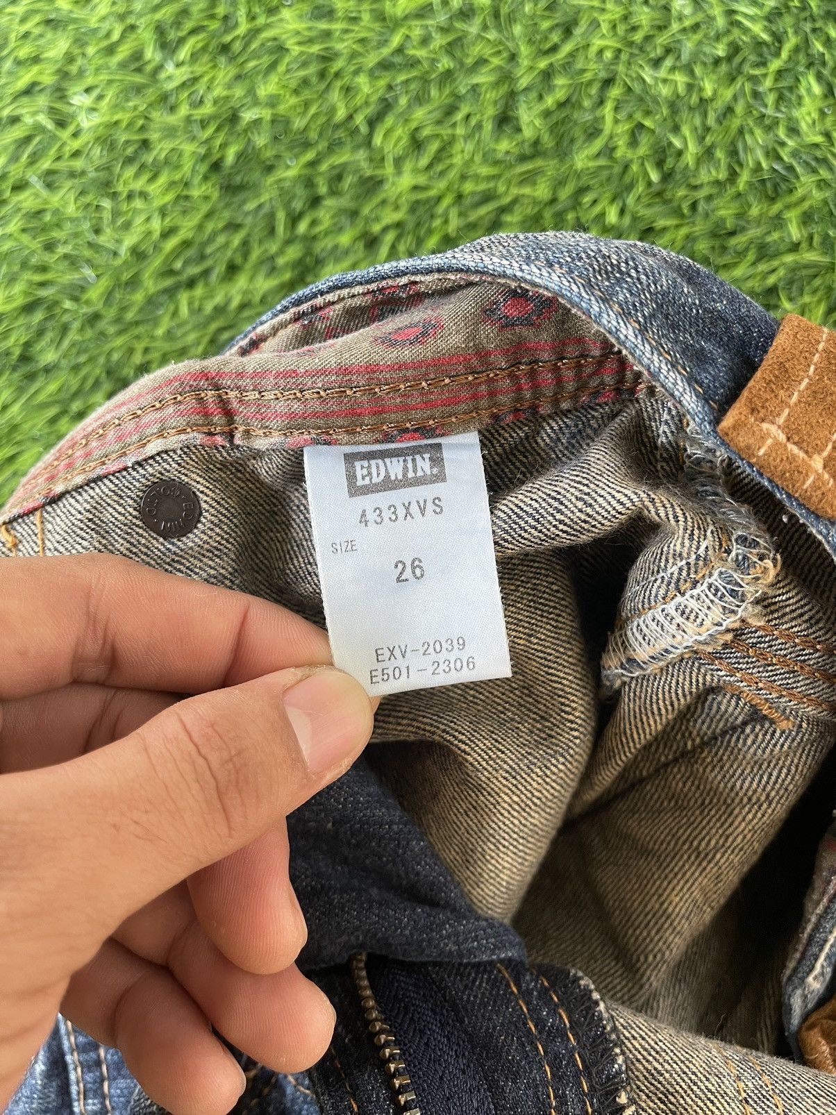 Edwin Exclusive Vintage 90s 🔥EDWIN🔥Bush Pants Blue Denim Size US 28 / EU 44 - 13 Thumbnail
