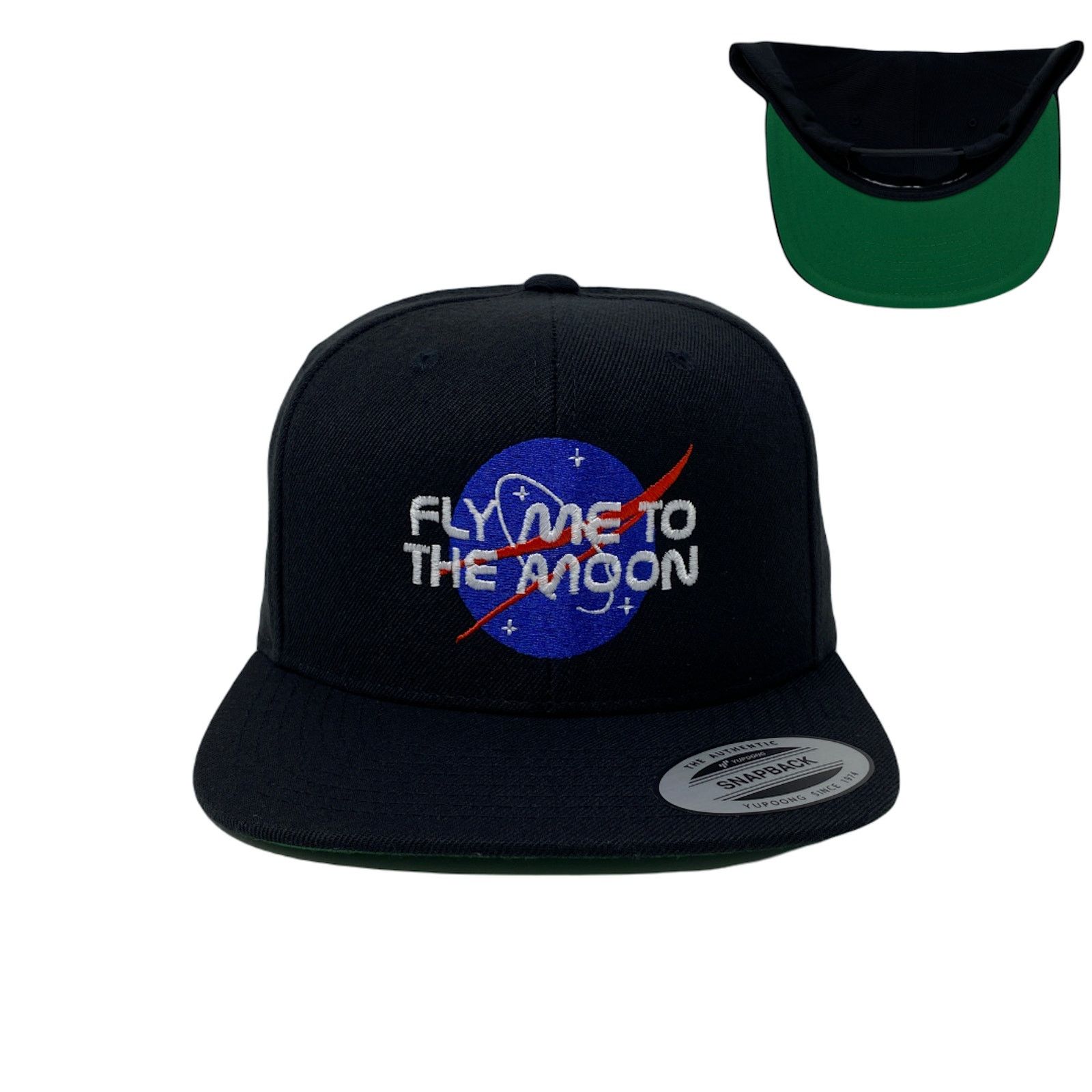 Other Fly Me To The Moon Snapback Hat Size ONE SIZE - 1 Thumbnail