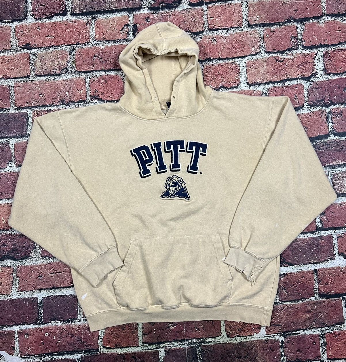 NCAA Y2K Pitt Panthers Hoodie Sweatshirt Pittsburgh University Size US L / EU 52-54 / 3 - 1 Thumbnail