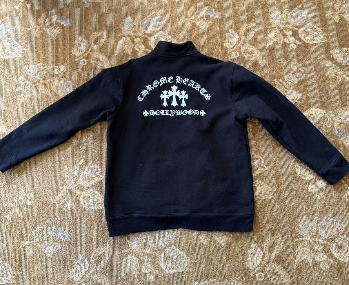 Chrome Hearts Chrome Hearts Men’s Hollywood 1/2 Zip Size US XL / EU 56 / 4 - 11 Thumbnail