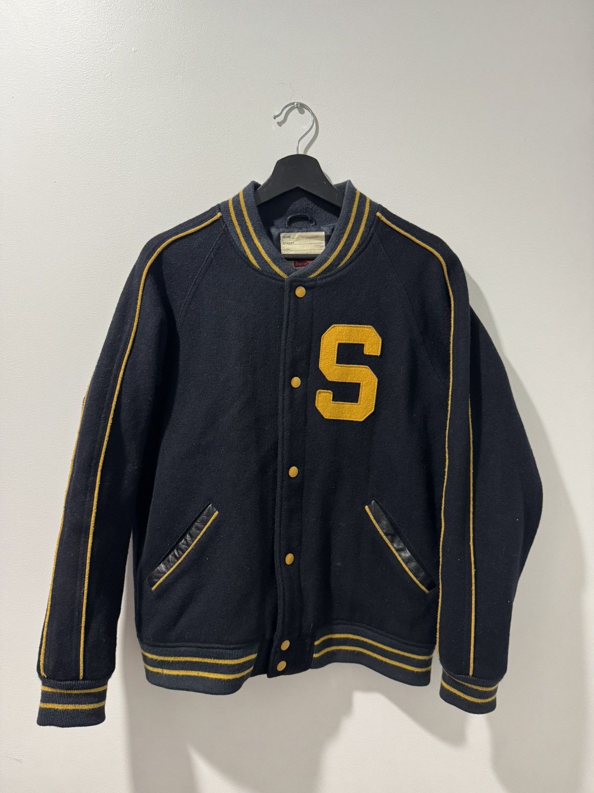Supreme Supreme 2011 Holy Trinity Varsity Jacket Size US M / EU 48-50 / 2 - 1 Thumbnail