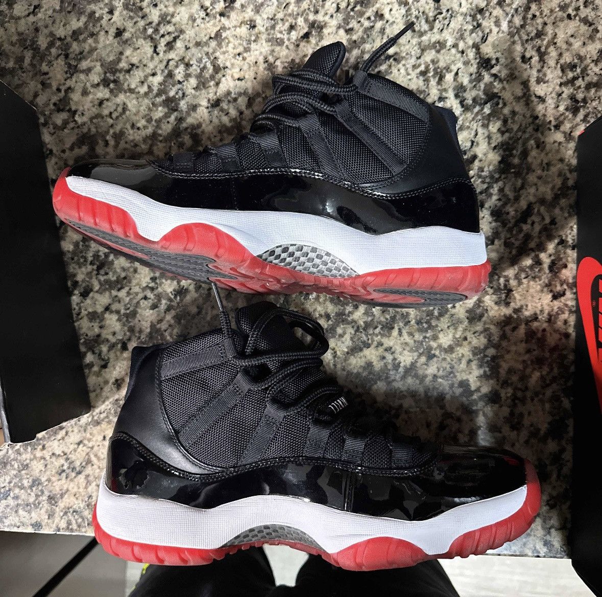 Jordan Brand Air Jordan 11 Retro 'Bred' 2012 W/free space jam tee Size US 10 / EU 43 - 12 Thumbnail