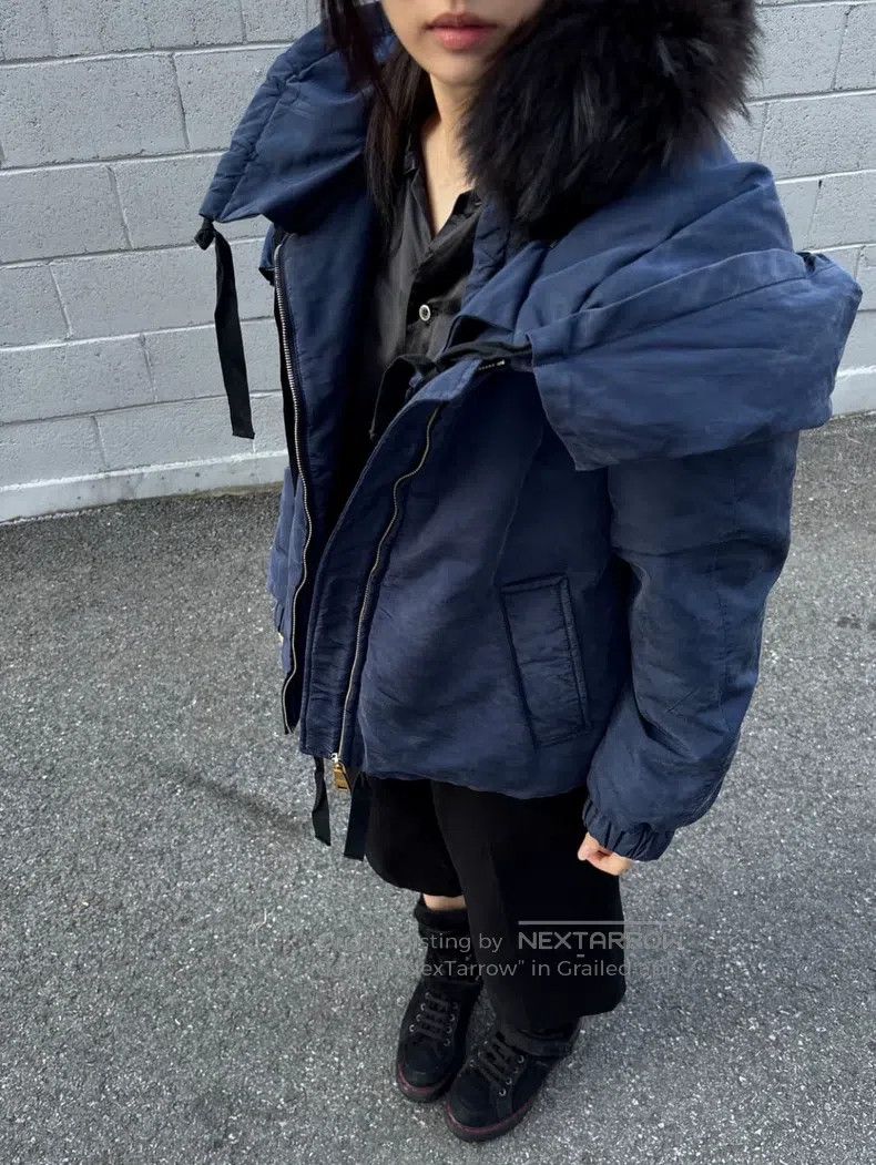 Other Prada Faux Fur Short Puffer Jacket Size XS / US 0-2 / IT 36-38 - 9 Thumbnail