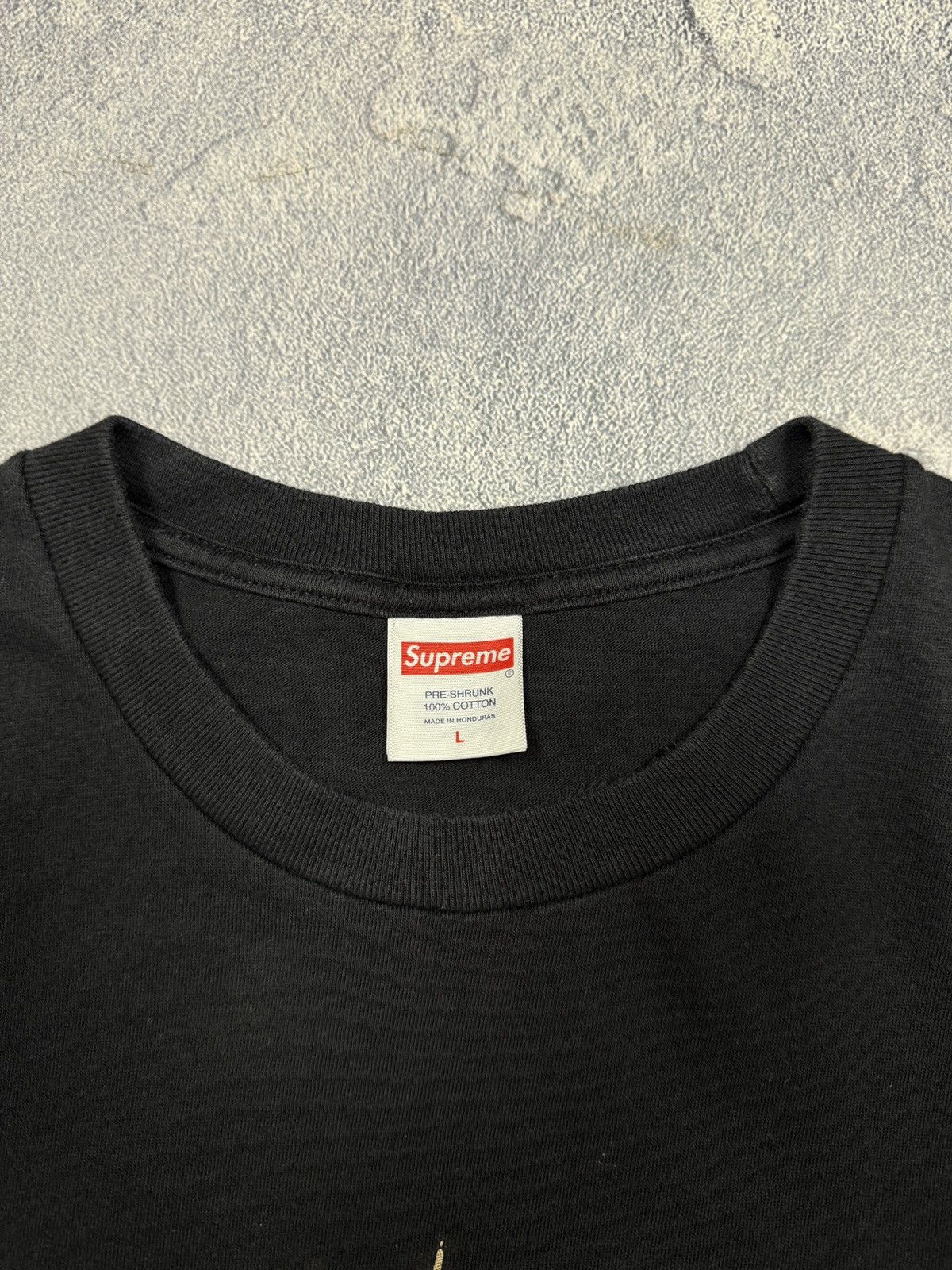 Supreme Crazy Supreme Blood Tee Black Size US L / EU 52-54 / 3 - 6 Thumbnail