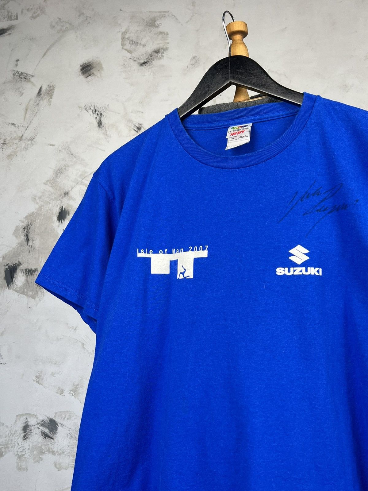 Vintage Vintage Suzuki Sundey Isle Of Man TT 2007 Shirt Size L Size US L / EU 52-54 / 3 - 3 Thumbnail