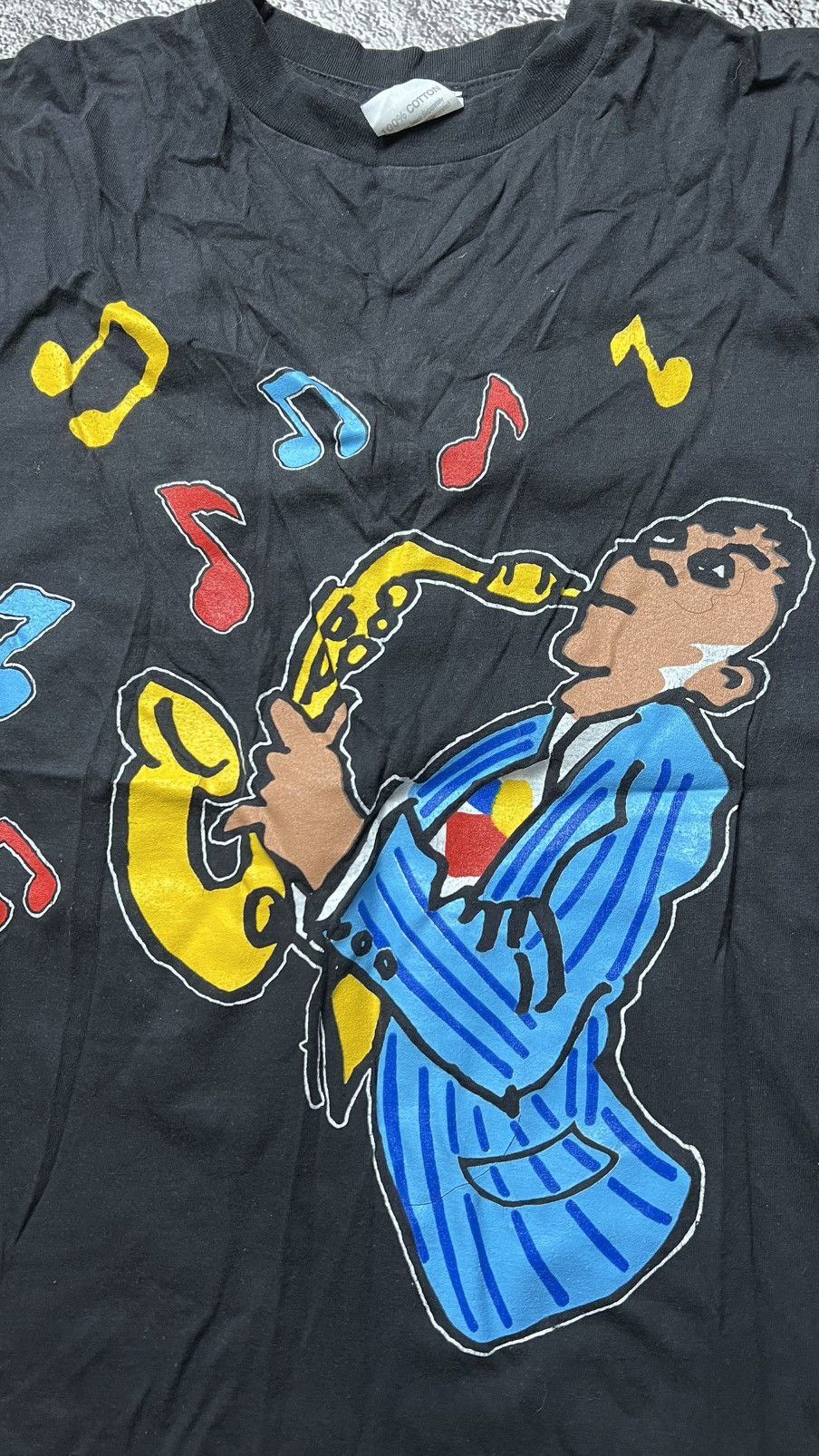 Band Tees VTG 90’s Five Guys named Moe all over print overprinted tee Size US XL / EU 56 / 4 - 4 Thumbnail
