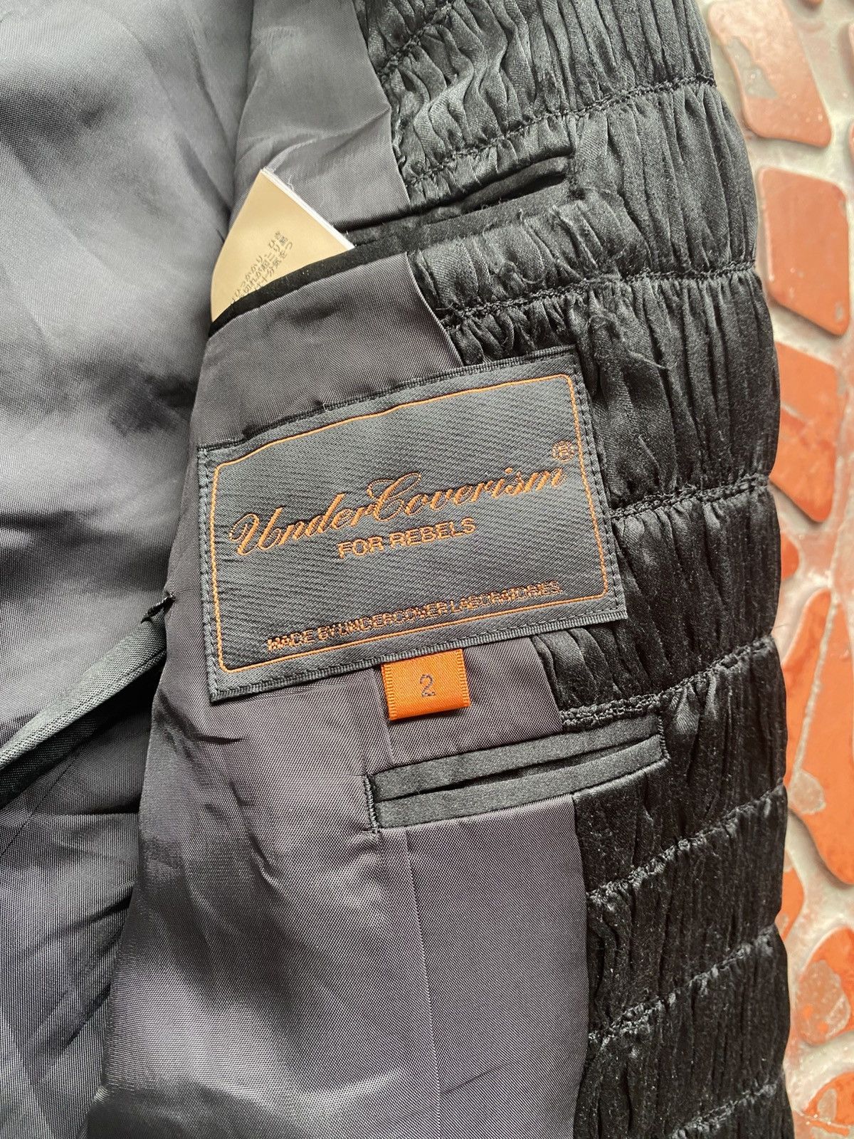 Undercover UNDERCOVERISM FOR REBELS 2010/RUFFLE SINGLE BREASTED BLAZER Size M / US 6-8 / IT 42-44 - 11 Thumbnail