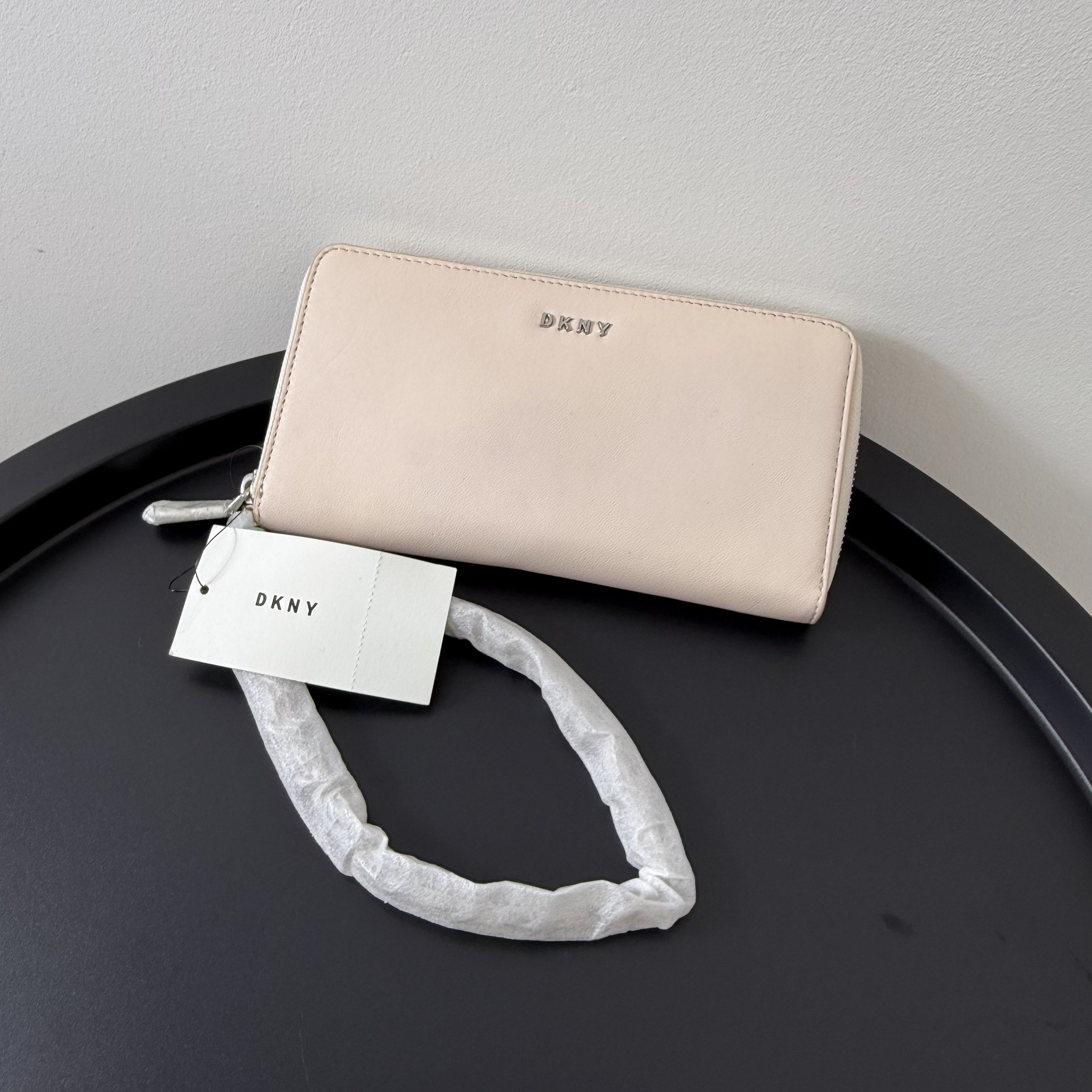 DKNY DKNY Donna Karan Nappa Leather Pink Clutch Handle Bag Size ONE SIZE - 1 Thumbnail