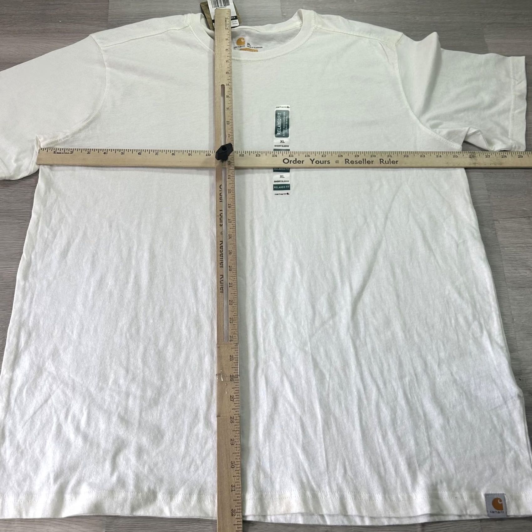 Carhartt Carhartt Shirt Mens XL White Relaxed Fit Tagless Workwear Cotton Tee 101124 Size US XL / EU 56 / 4 - 7 Thumbnail