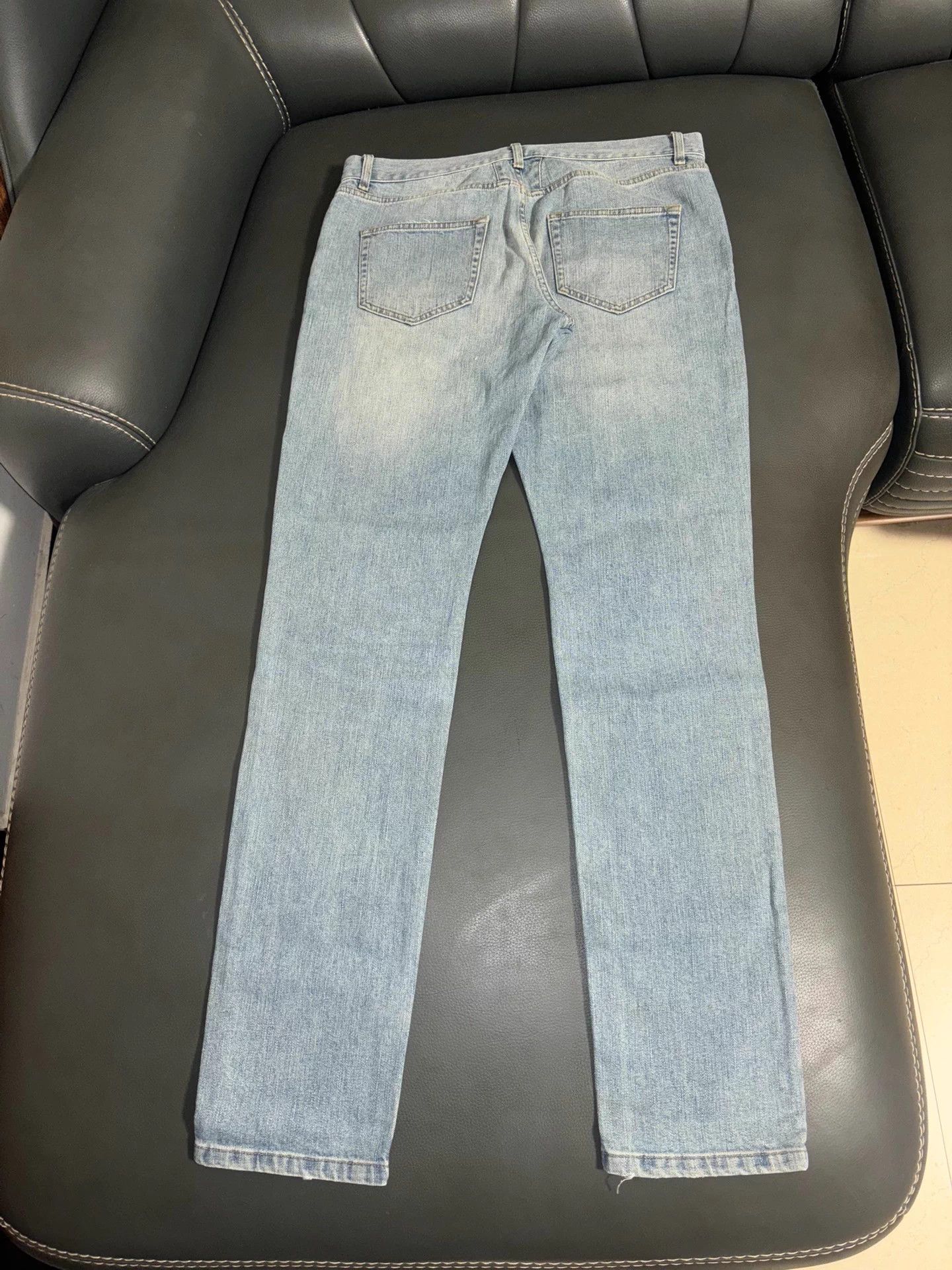 Saint Laurent Paris SLP 2015FW Knee-Ripped Jeans Size US 33 - 2 Thumbnail