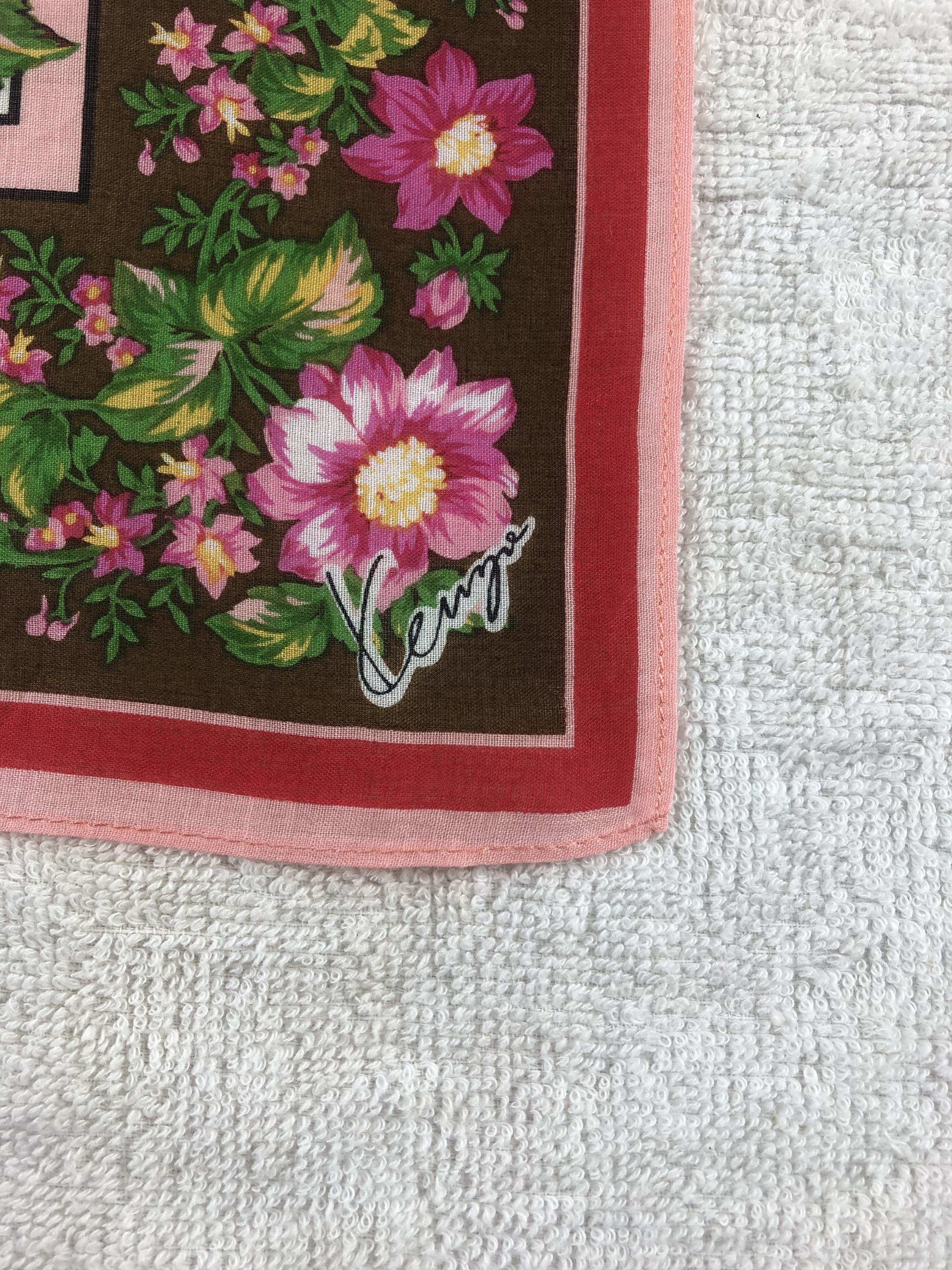 Kenzo × Vintage Kenzo Handkerchief / Bandana / Neckerchief Size ONE SIZE - 5 Thumbnail