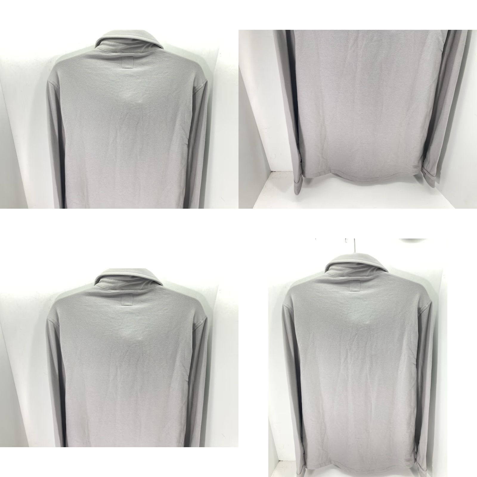 Gap Gap Knit Shirt Men Size Small Gray Button Long Sleeve Cotton Blend Stretch NWT Size US S / EU 44-46 / 1 - 8 Thumbnail