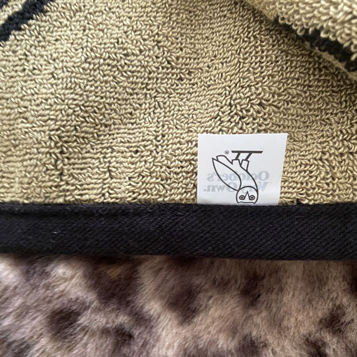 October's Very Own OVO Raptors Sideline Towel Black Gold Men’s FW21 Size ONE SIZE - 6 Thumbnail