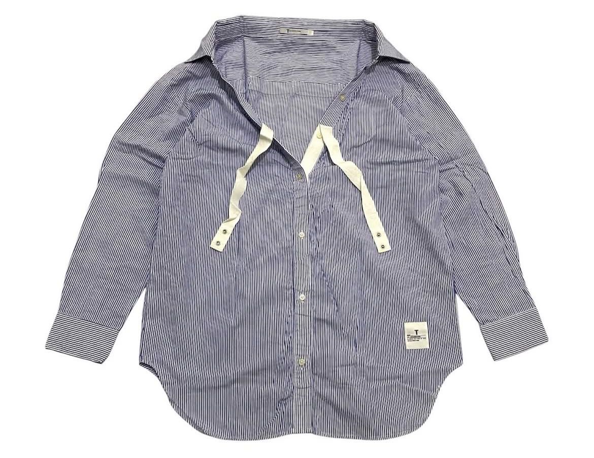 Alexander Wang 2000s Alexander Wang Suspender Striped Shirt Size US M / EU 48-50 / 2 - 1 Thumbnail