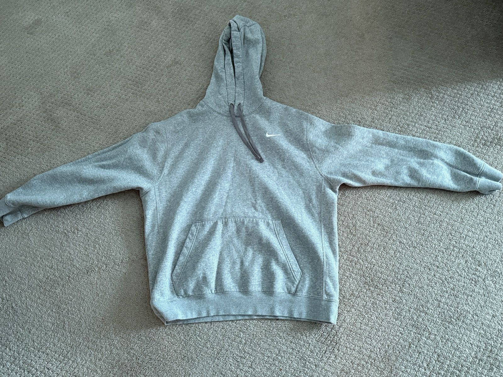Nike Nike Swoosh Embroidered Hooded Sweatshirt Large Size US L / EU 52-54 / 3 - 1 Thumbnail