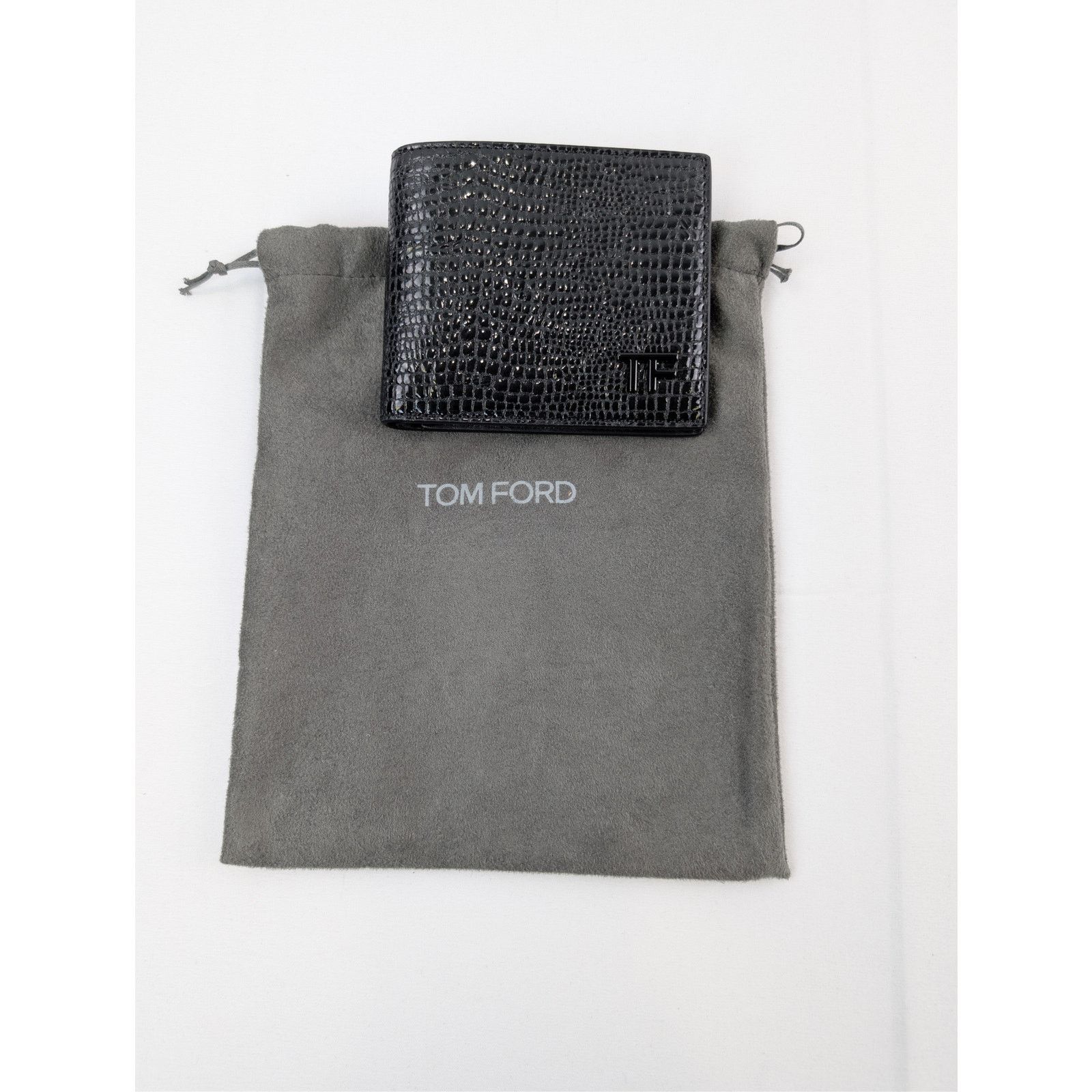 Tom Ford o1rshd1 Q:2 / Size: OS / Folded Wallet in Black Size ONE SIZE - 9 Thumbnail