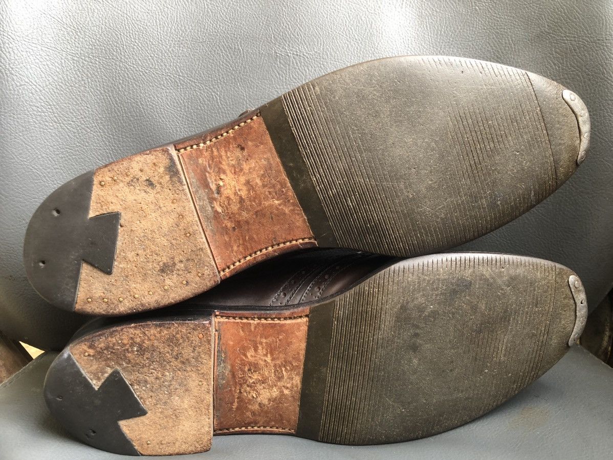Alden Alden 1690 Shell Cordovan Men’s Single Monk Strap shoes Size US 8.5 / EU 41-42 - 19 Thumbnail