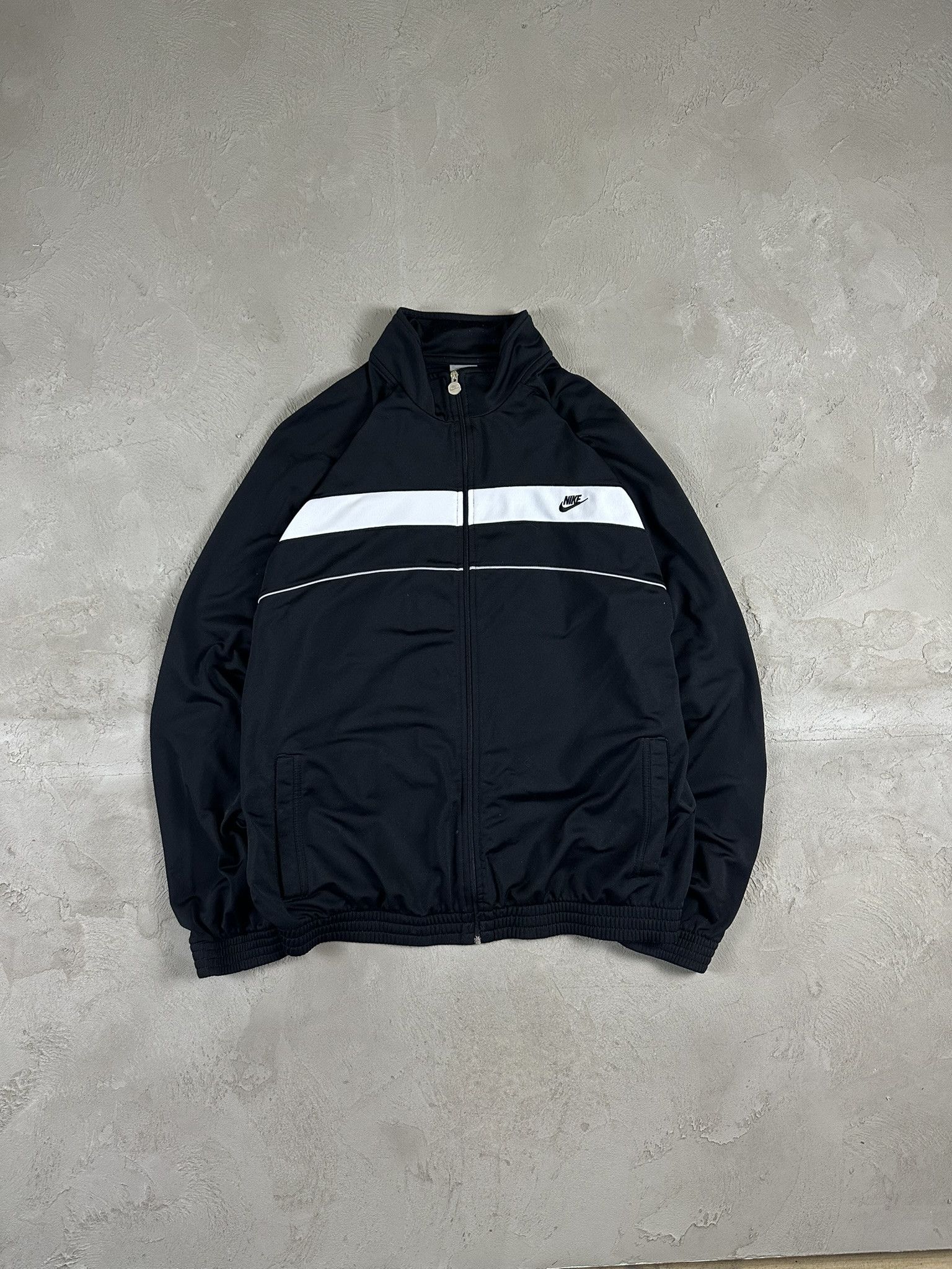 Nike 00s Vintage Y2k Nike Zip Tracksuit Sweatshirt Size US M / EU 48-50 / 2 - 1 Thumbnail