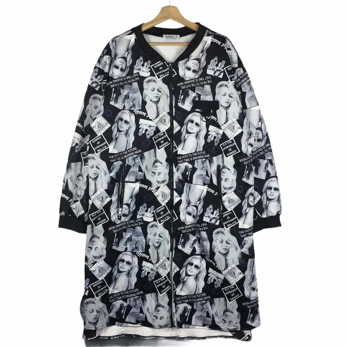 Other Vtg HOLLYWOOD GLAMOUR JAPAN DESIGNER Jacket Parka Trench Size M / US 6-8 / IT 42-44 - 1 Thumbnail