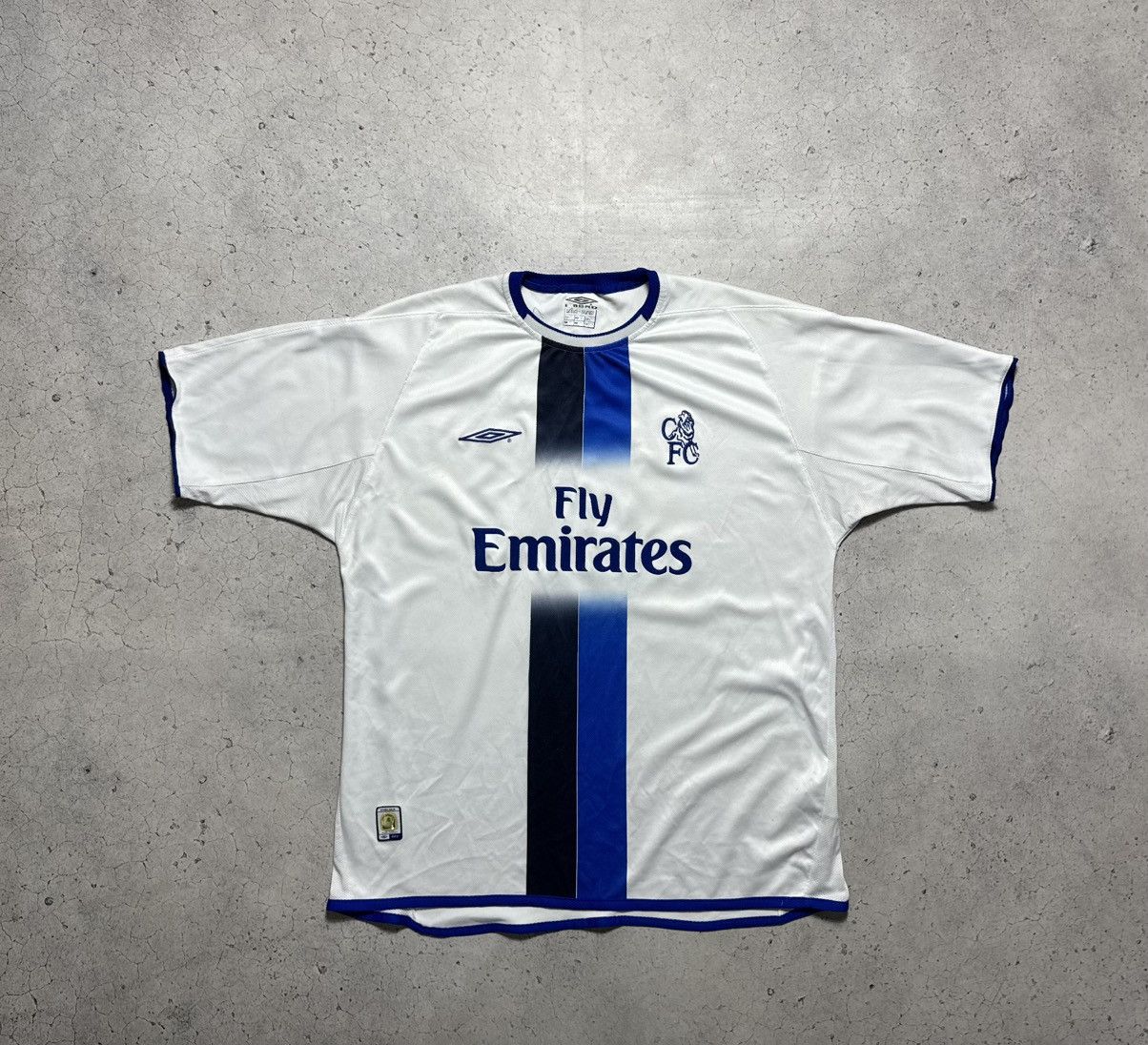 Umbro Umbro FC Chelsea Lampard #8 2003/2004 Vintage Soccer Jersey Size US XL / EU 56 / 4 - 2 Thumbnail