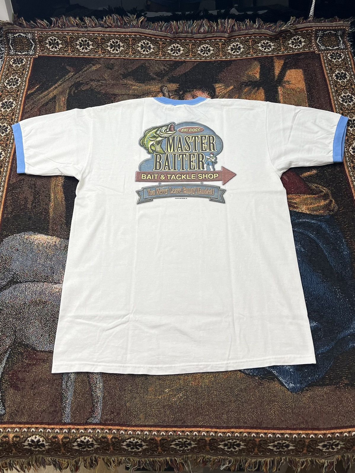 Big Dogs Vintage Big Dogs Master Baiter Tee Size US XL / EU 56 / 4 - 4 Thumbnail