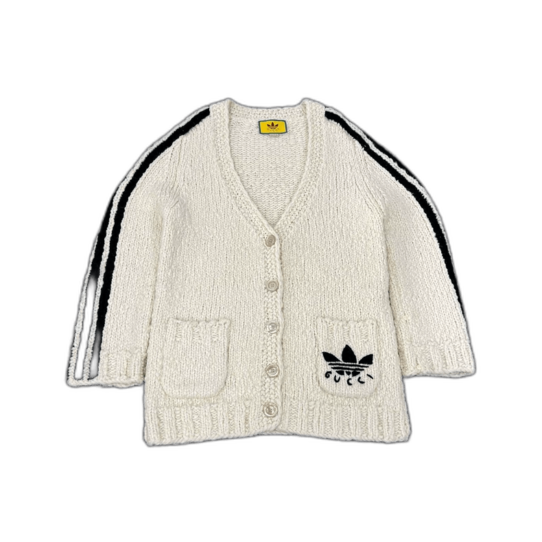 Gucci Gucci x Adidas Cardigan Sweater Size M-2506 Size M / US 6-8 / IT 42-44 - 1 Thumbnail