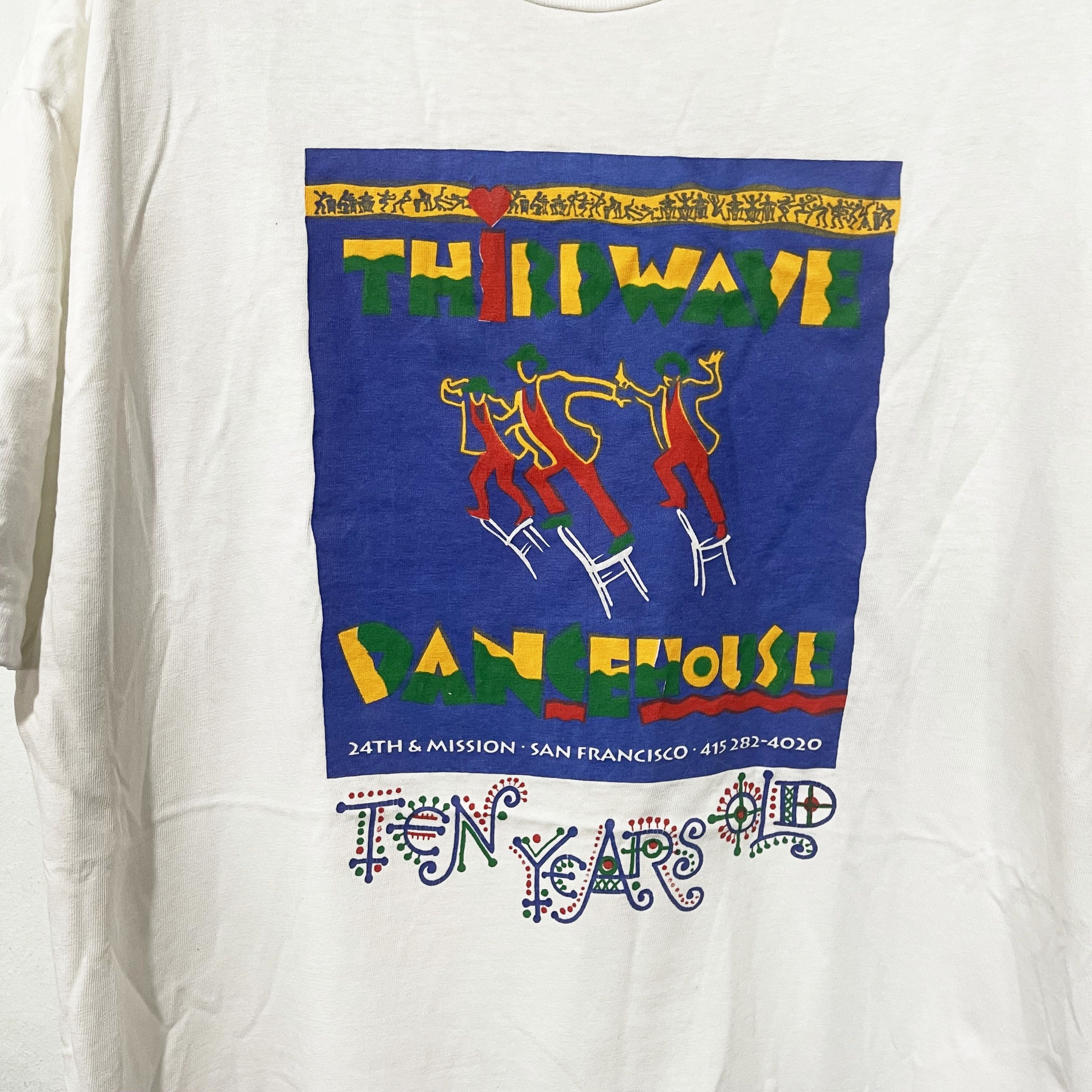 Vintage Vintage 90s San Francisco Dance House Shirt Size US L / EU 52-54 / 3 - 3 Thumbnail