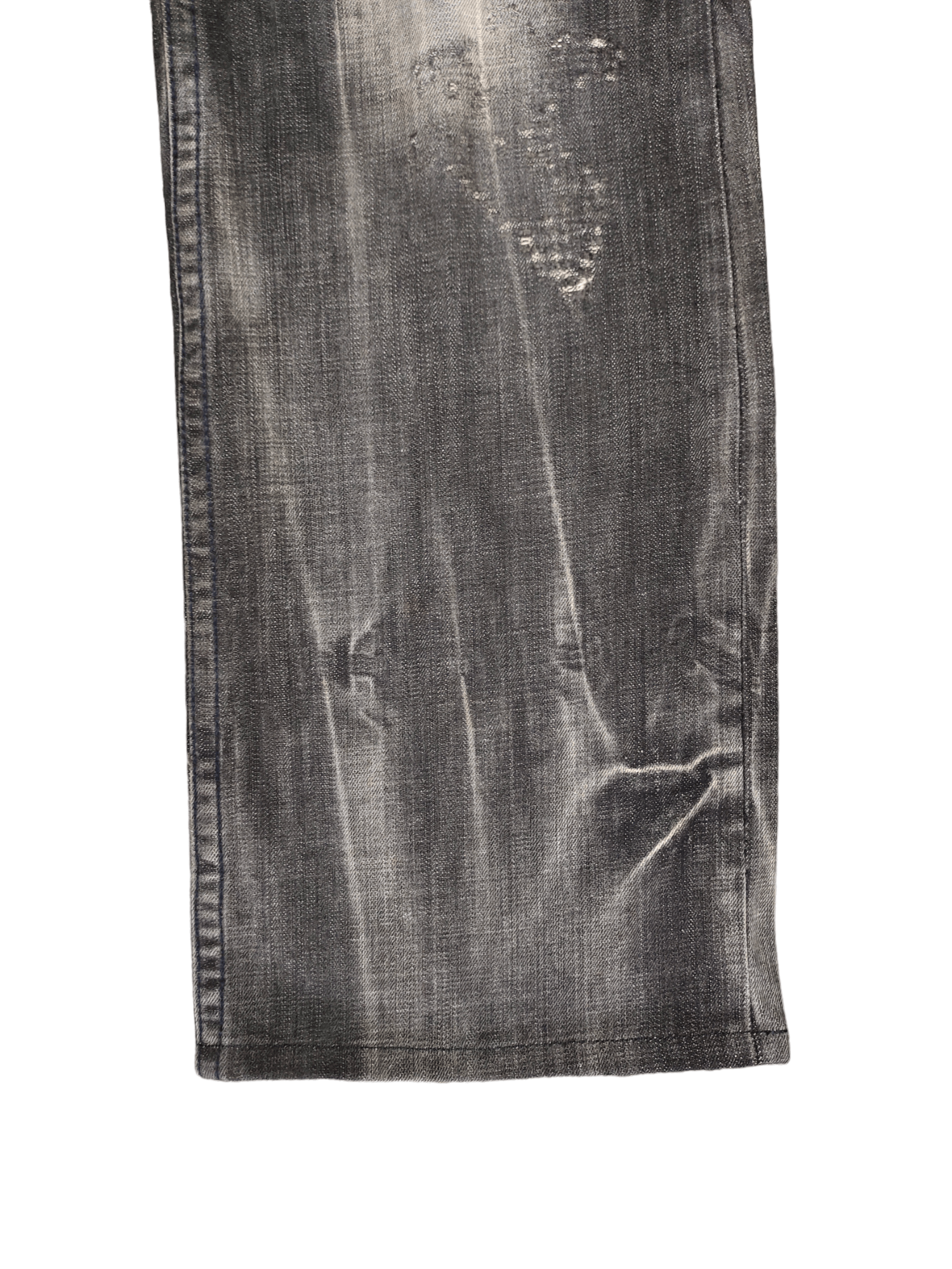 Hysteric Glamour Wide Leg Jeans Interflow Clawmark Denim Jeans Size US 32 / EU 48 - 7 Thumbnail