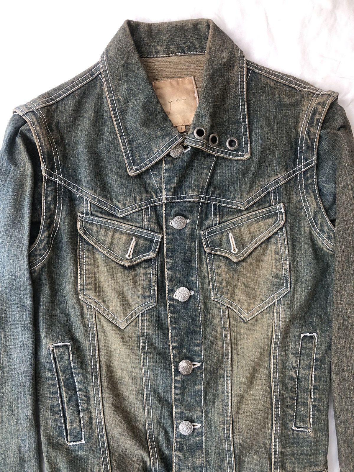 Japanese Brand Mud Wash Studded Jacket Number Nine Style Size US S / EU 44-46 / 1 - 5 Thumbnail