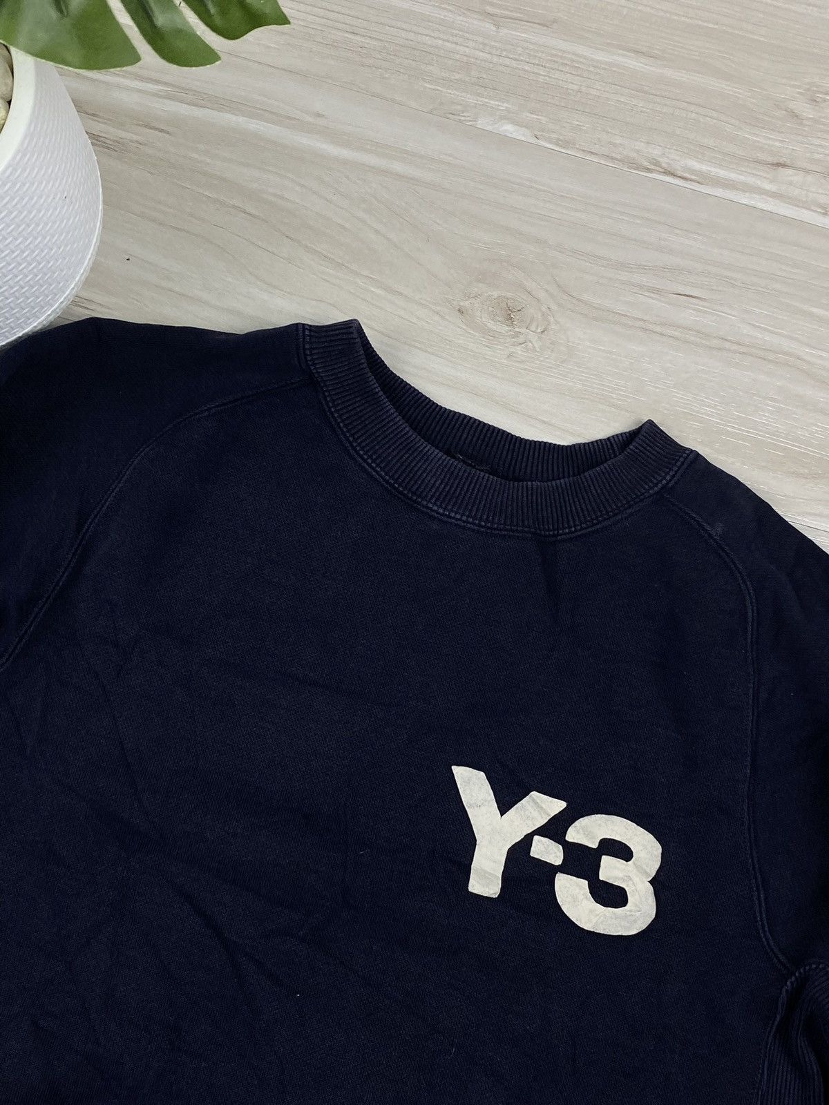 Adidas × Y-3 × Yohji Yamamoto Very Rare! Adidas Y-3 by Yohji Yamamoto Spell Out Crewneck Size US S / EU 44-46 / 1 - 6 Thumbnail