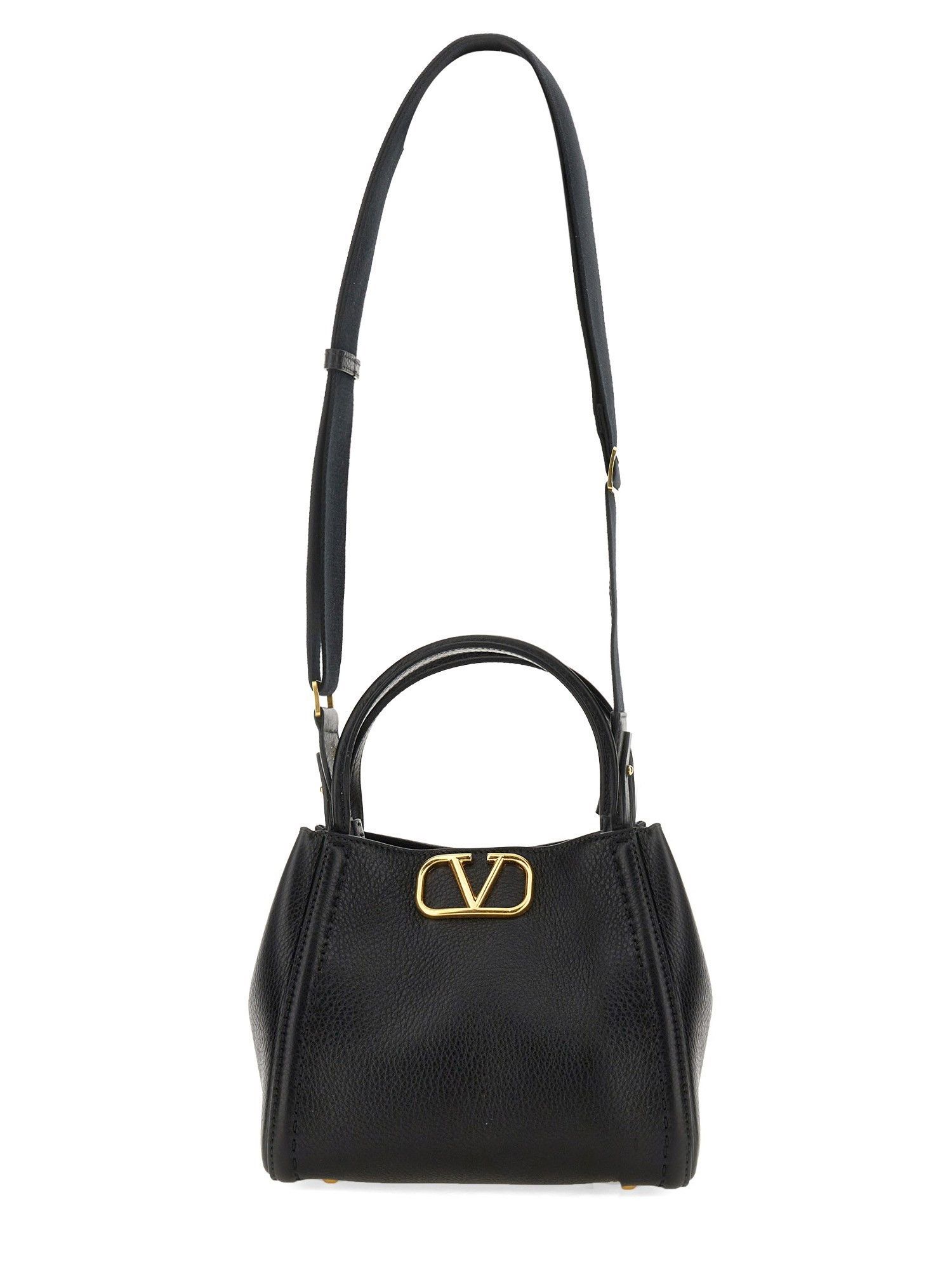Valentino o1s22i1n0924 Size: OS / Medium Alltime Handbag in Black Size ONE SIZE - 4 Thumbnail