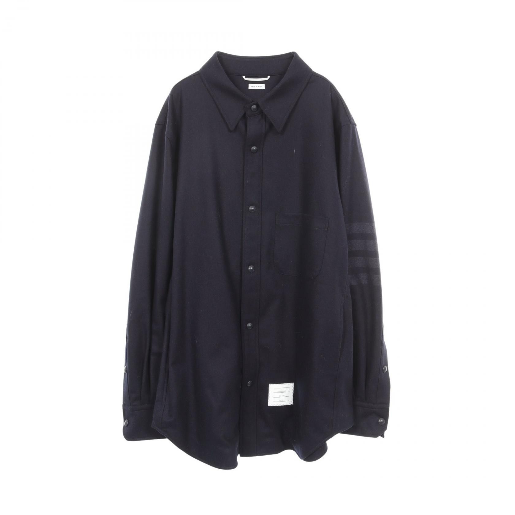 Thom Browne Thom Browne Thom Browne Wool Jacket Textile Outerwear DUTY FREE for USA Size ONE SIZE - 1 Thumbnail