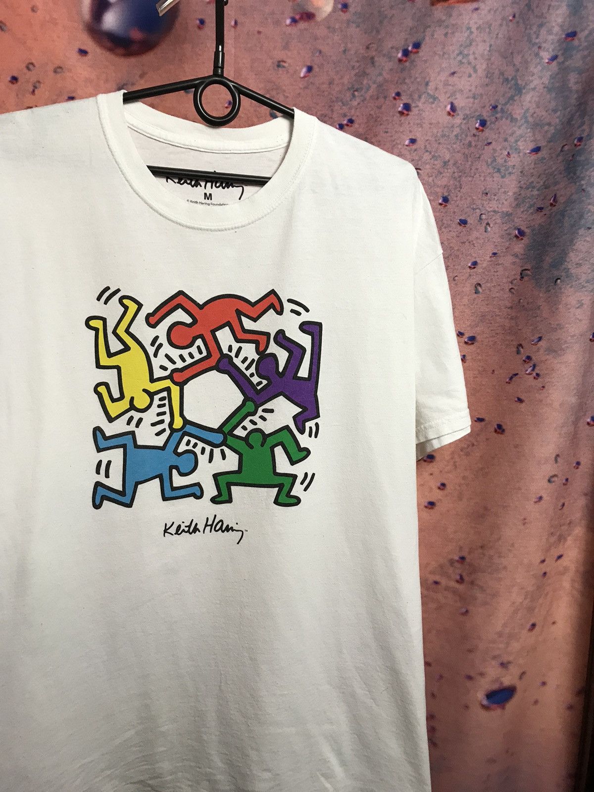 Keith Haring × Vintage Keith Haring streetwear tee Size US M / EU 48-50 / 2 - 1 Thumbnail