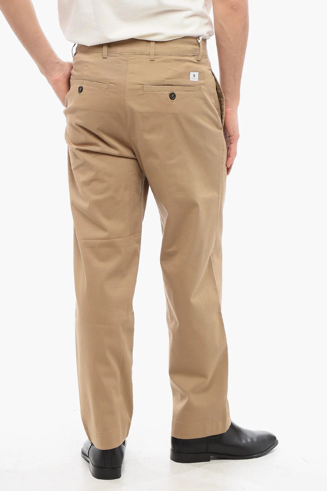 DEPARTMENT5 og1mm0326 Stretch Cotton Chino Pant in Beige Size US 38 / EU 54 - 2 Thumbnail