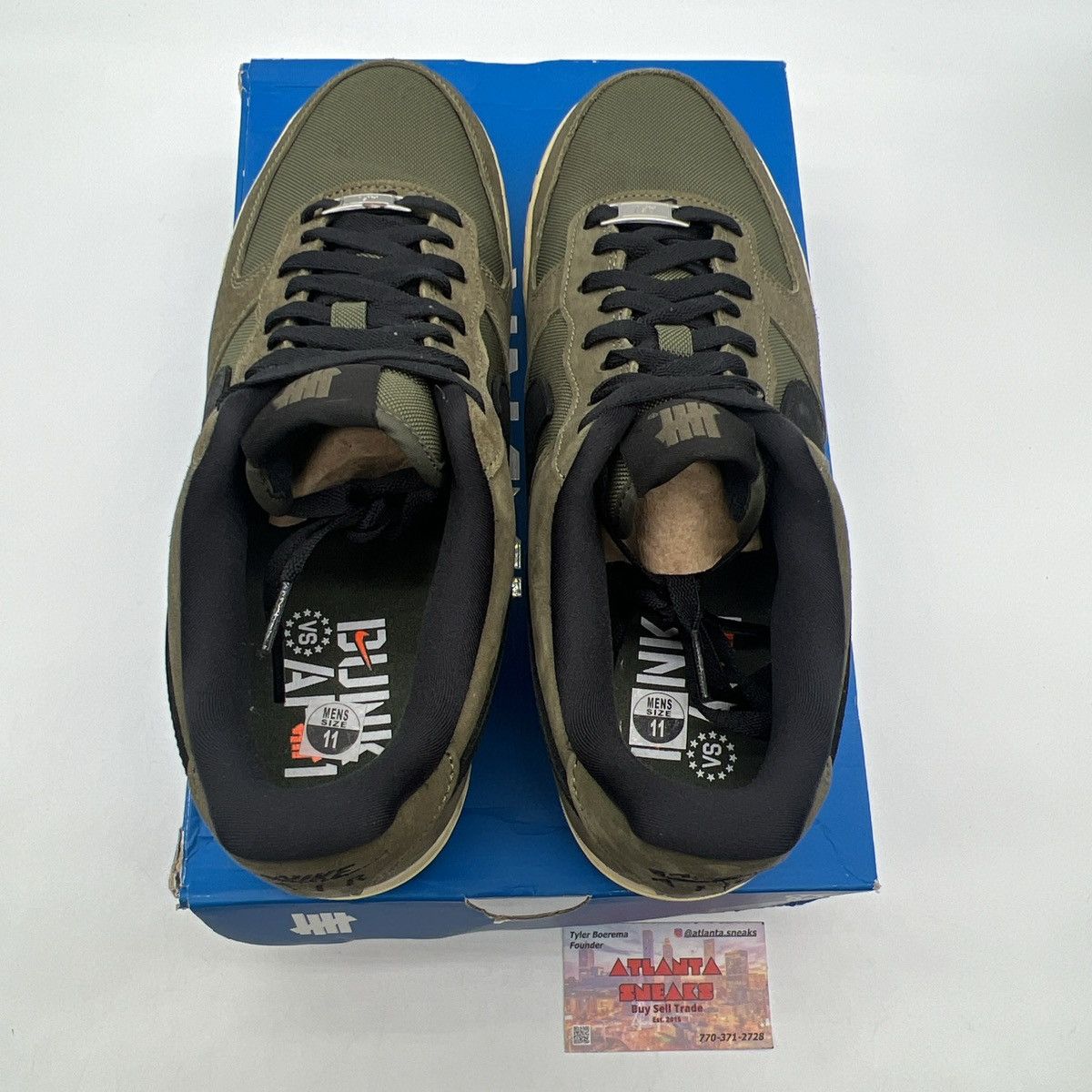 Nike Undefeated x Air Force 1 low ballistic Size US 11 / EU 44 - 7 Thumbnail