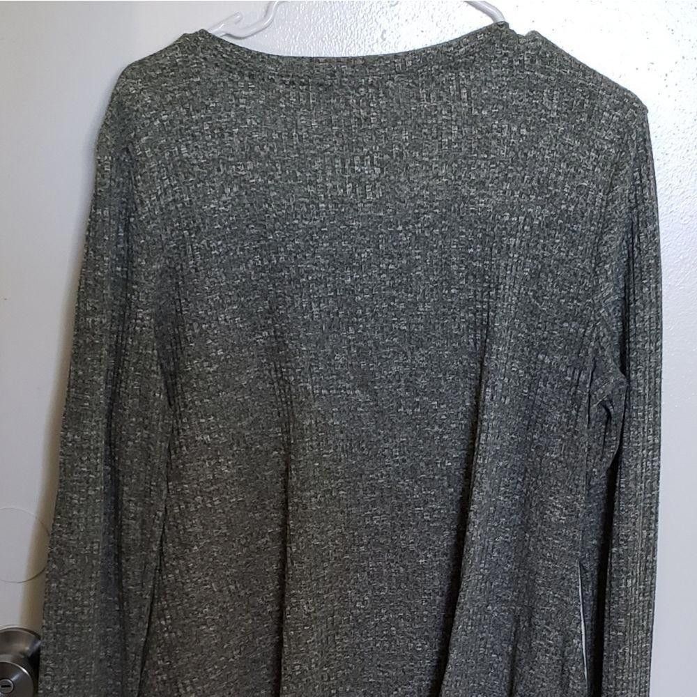 Designer CT1041a Women's Sweater Olive Green XL Size XL / US 12-14 / IT 48-50 - 2 Thumbnail