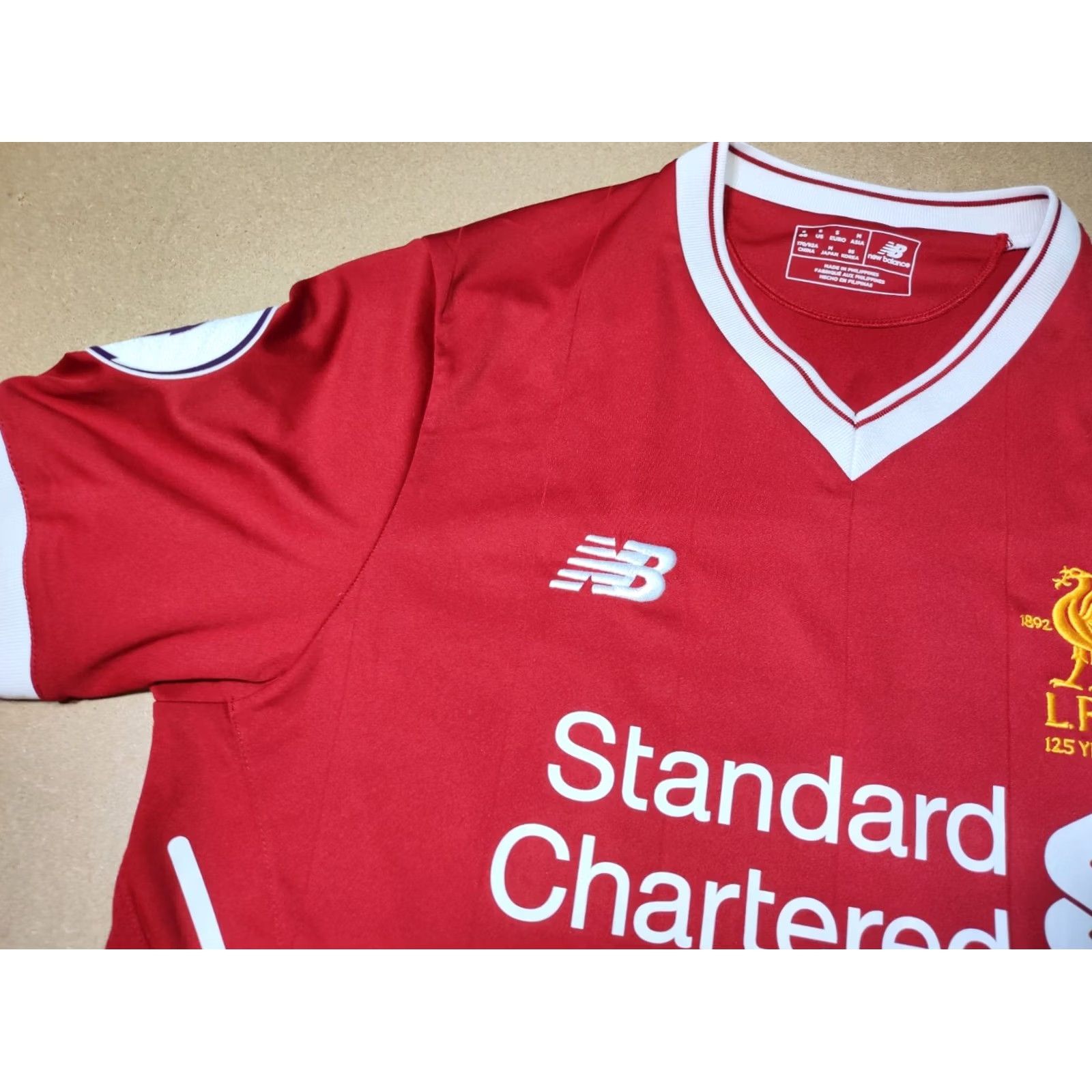 New Balance New Balance Jersey Mane #19 Size S Red 2017-2018 NFL Football Soccer T-Shirt NB 125 Years Vintage? Size US S / EU 44-46 / 1 - 5 Thumbnail