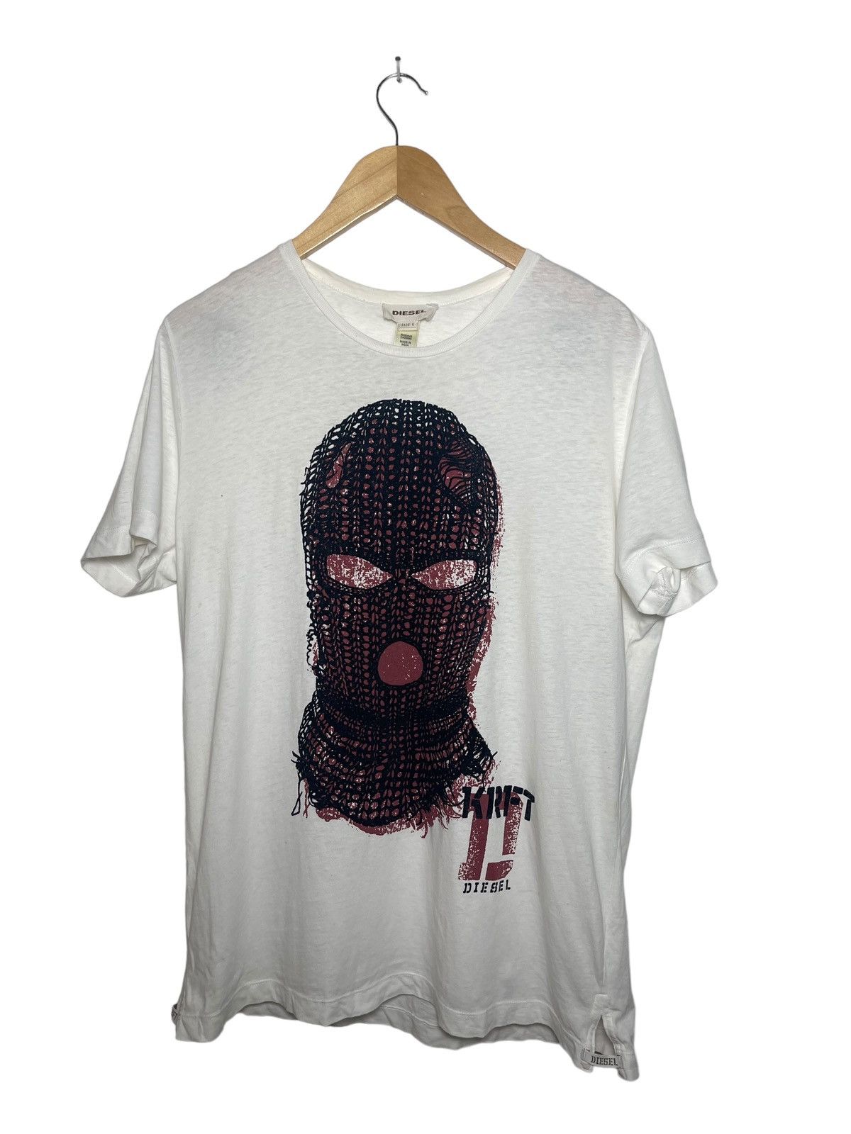 Diesel KRFT white shirt