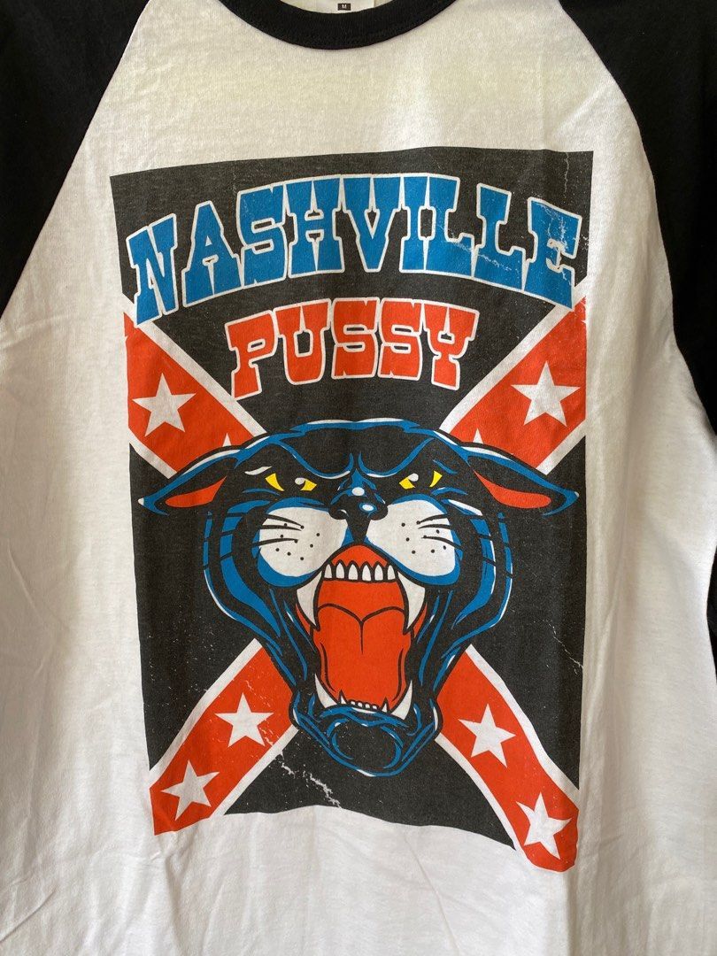 Fruit Of The Loom NASHVILLE PUSSY 3Q T SHIRT Size US M / EU 48-50 / 2 - 2 Thumbnail