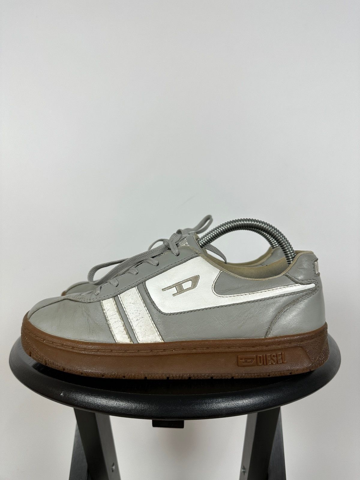 Diesel Vintage Diesel Y2K Leather Sneakers Size US 7 / EU 40 - 1 Thumbnail
