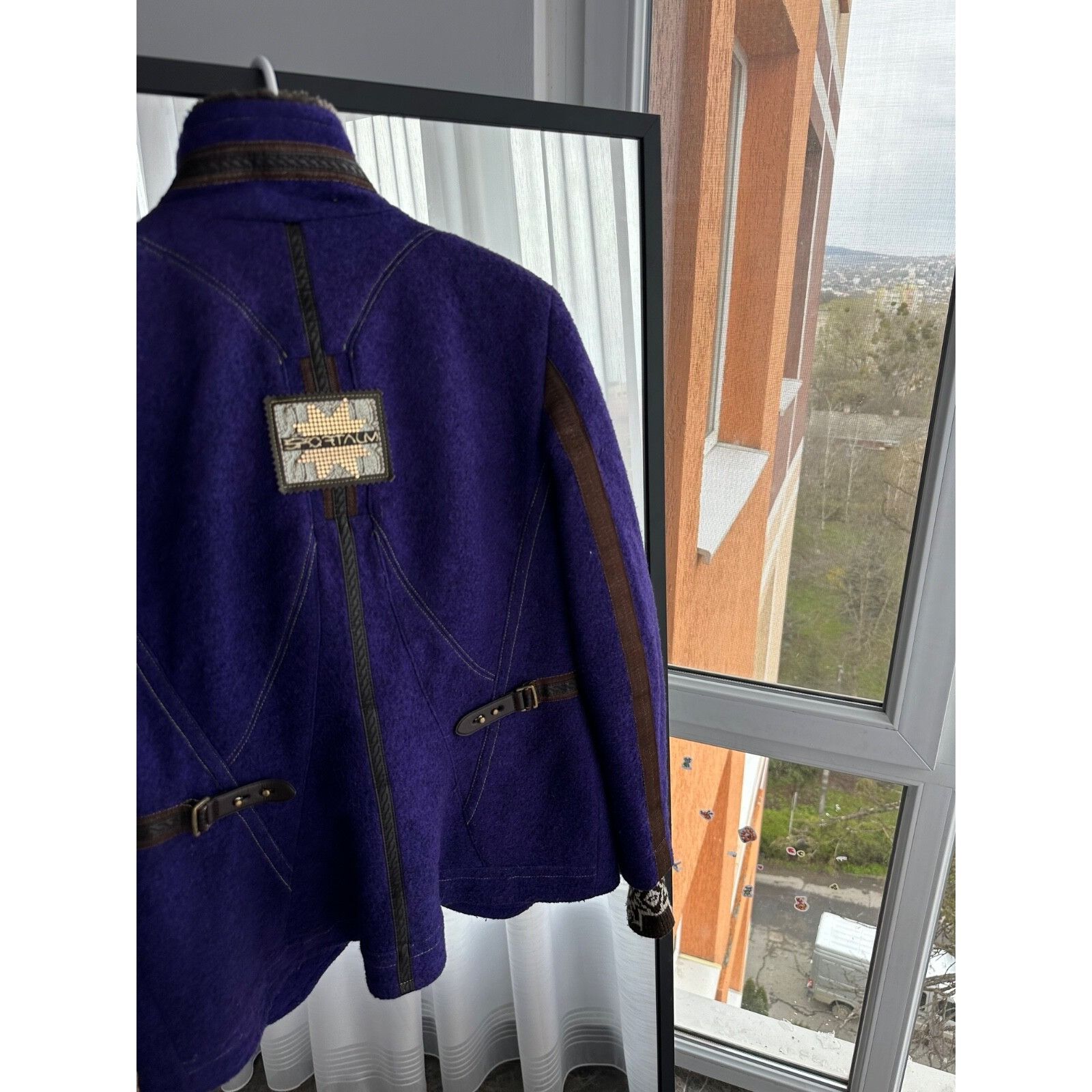 Sportalm Kitzbuhel VTG Sportalm Woman Wool Winter Jacket with Fur Collar Size M / US 6-8 / IT 42-44 - 19 Thumbnail