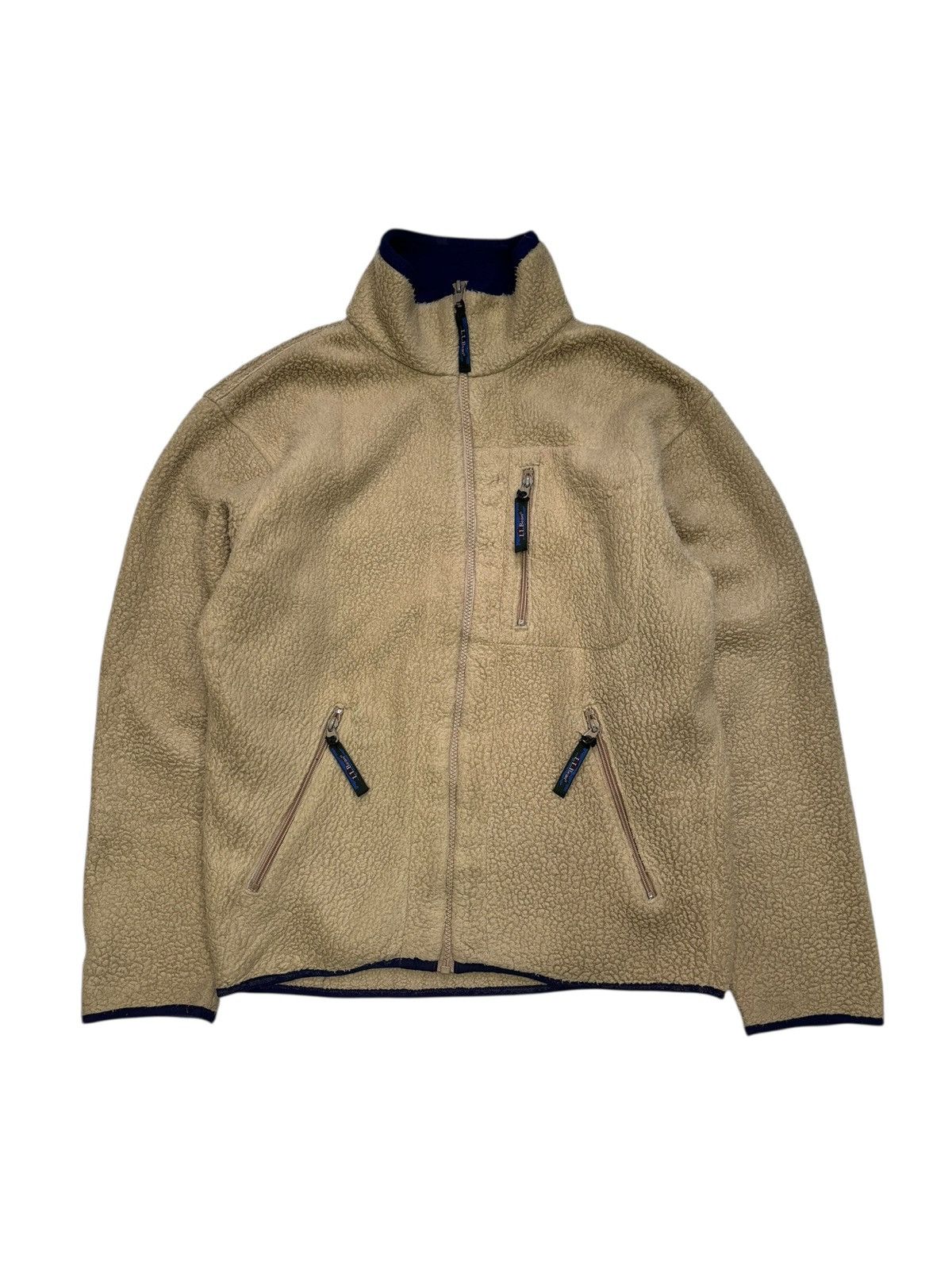 L.L. Bean RARE🔥VINTAGE L.L. BEAN DEEP PILED SHERPA FLEECE JACKET Size US M / EU 48-50 / 2 - 1 Thumbnail