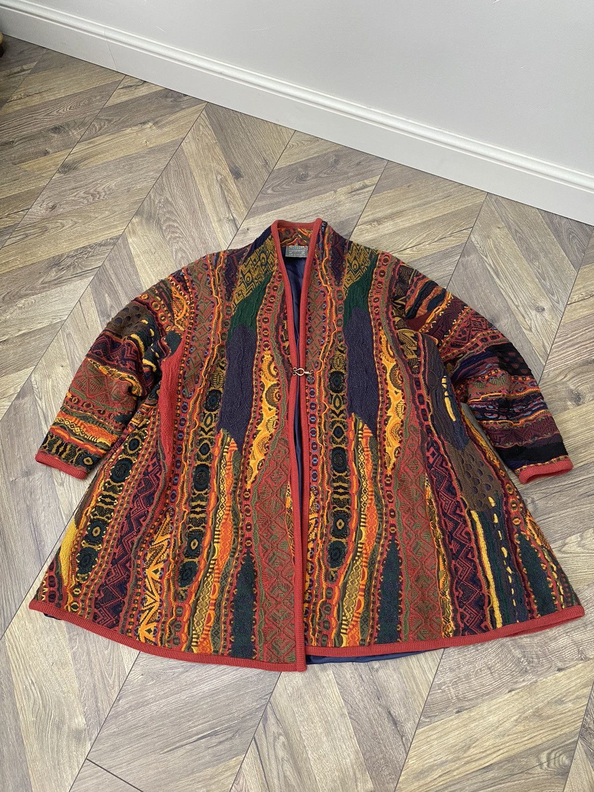 Coogi × Vintage Vintage Coogi Australia Multicolour Cardigan Size US S / EU 44-46 / 1 - 2 Thumbnail